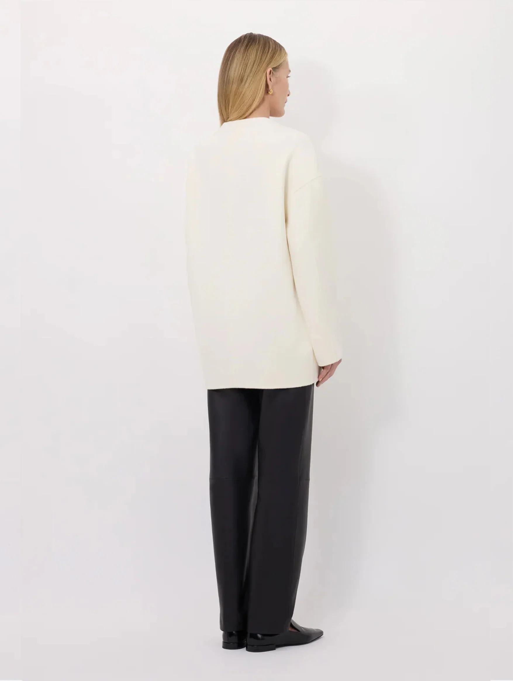 Dunne Coat in Ivory - Image 5