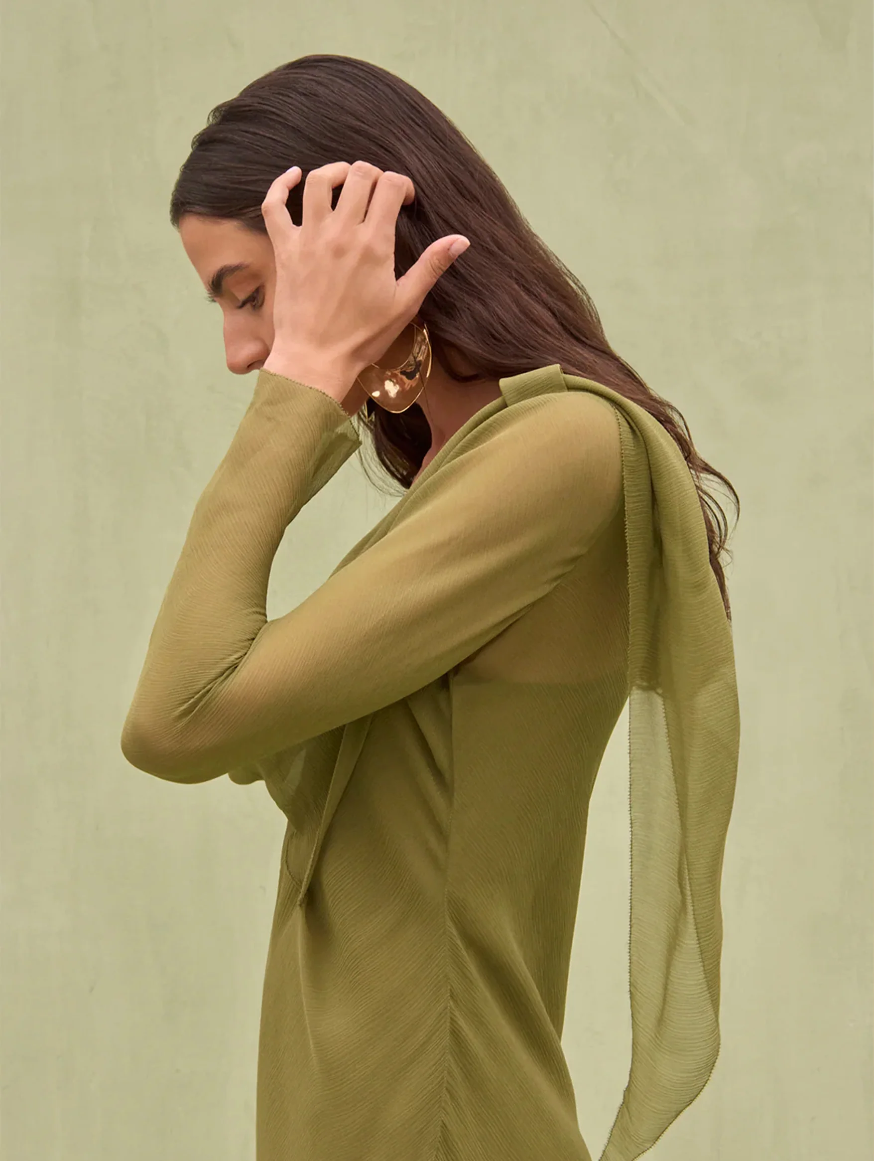 Eline Dress in Cedar - Image 2