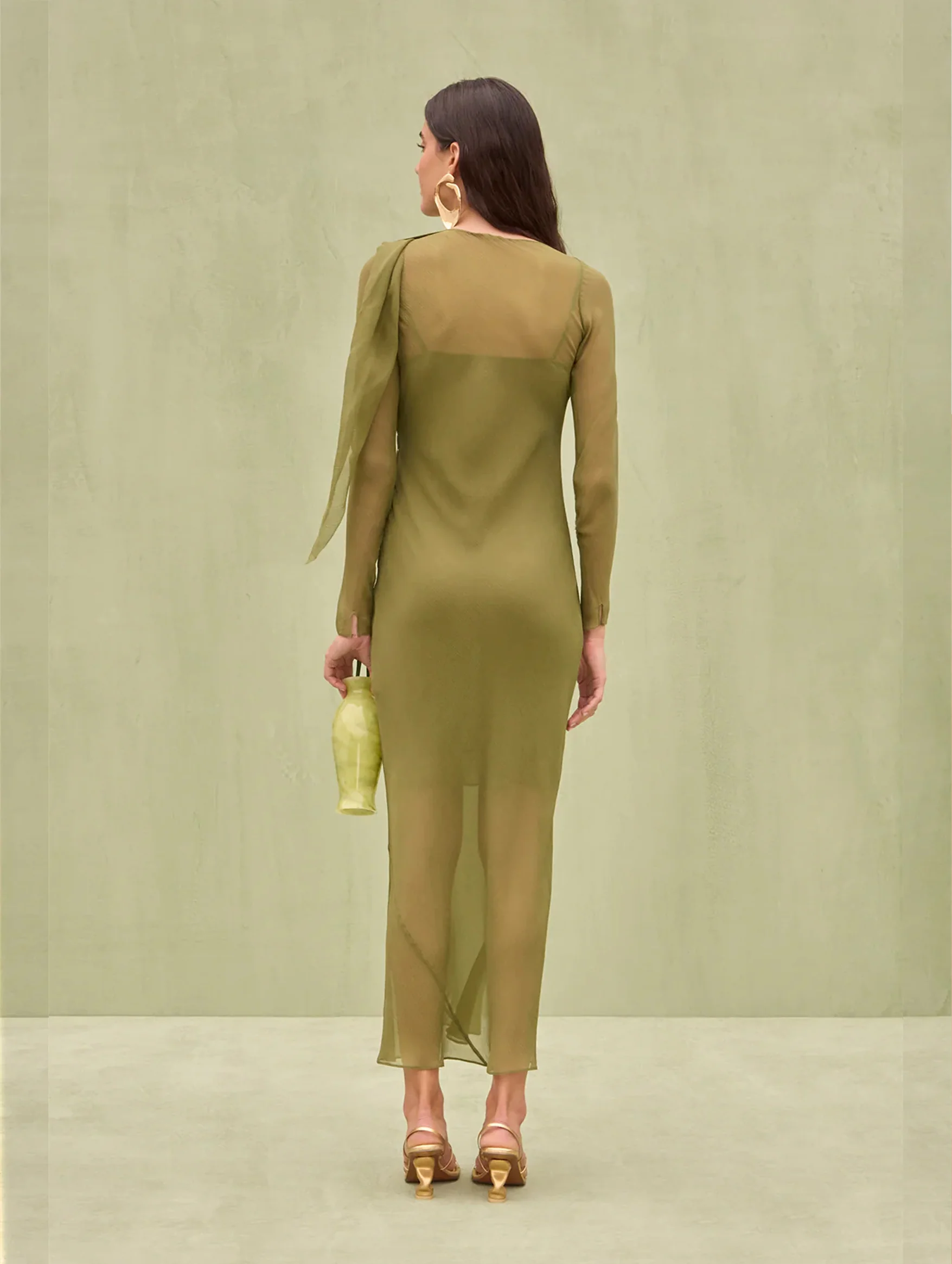Eline Dress in Cedar - Image 4