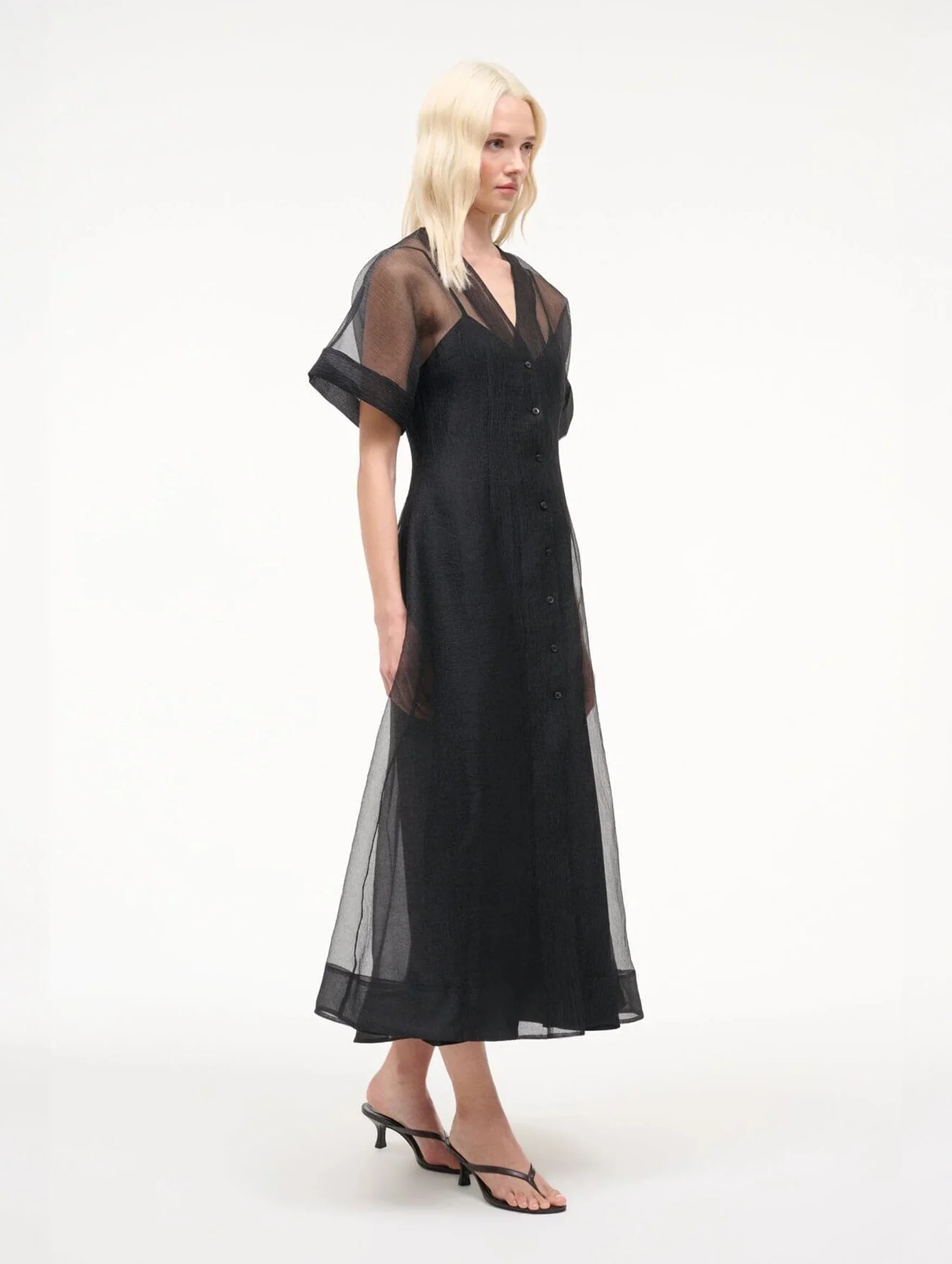 Elle Dress in Black - Image 3