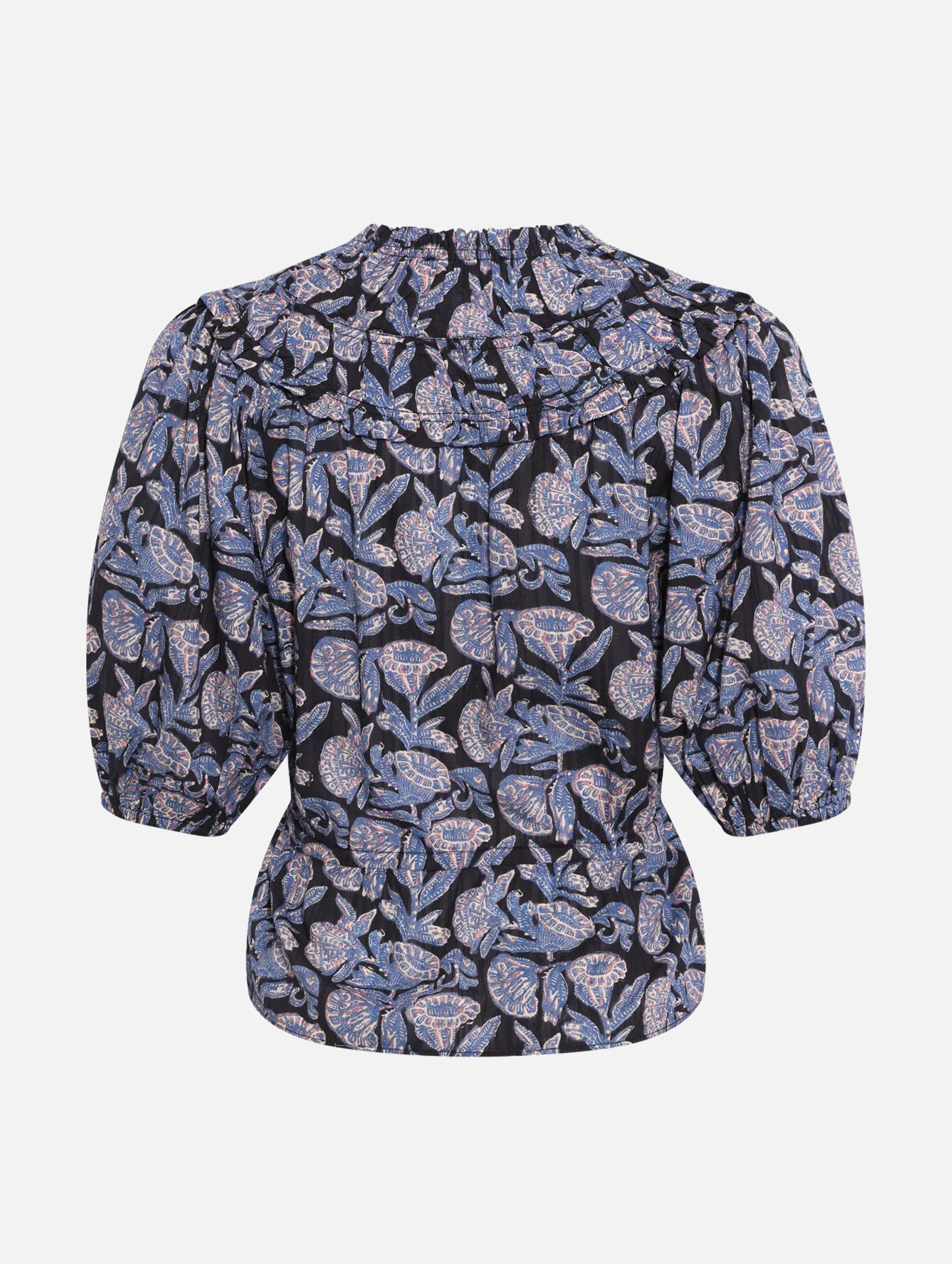 Elvie Cotton Top in Zinnia - Image 5