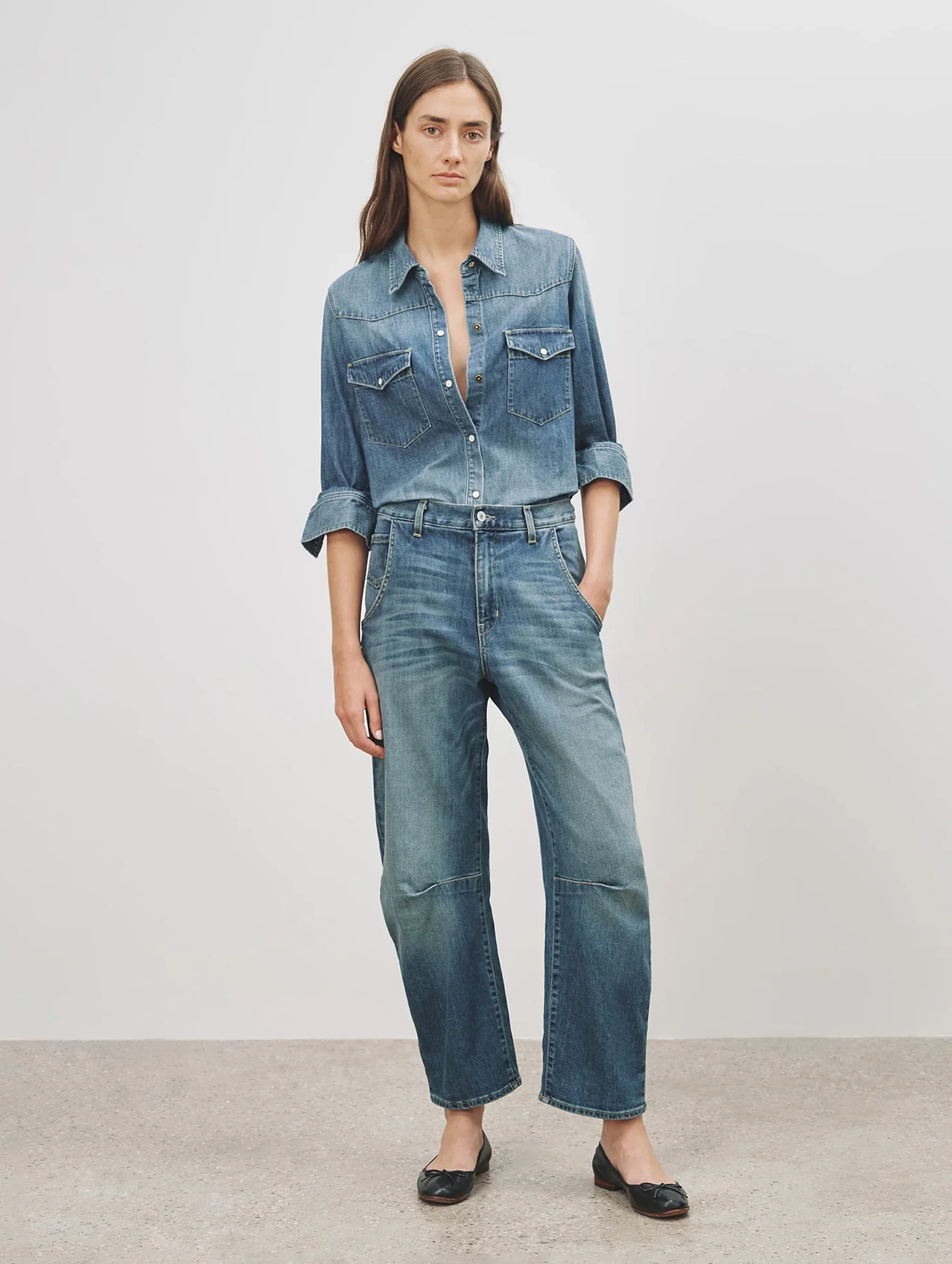 Emerson Jean in Classic Wash - Image 2
