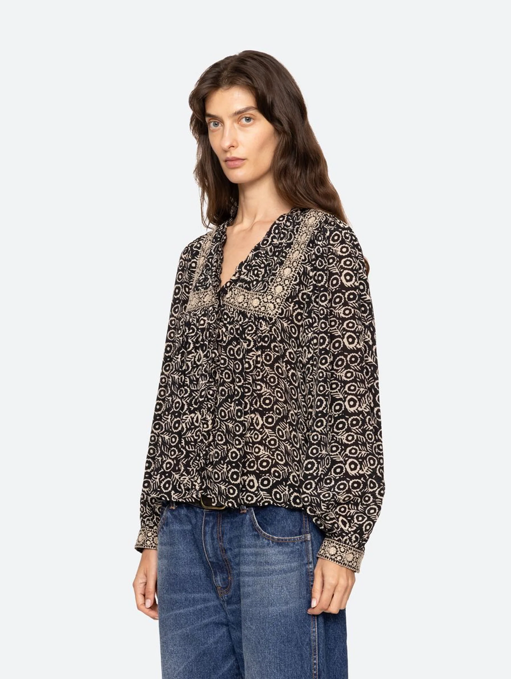 Emmeline Long Sleeve Blouse - Image 3