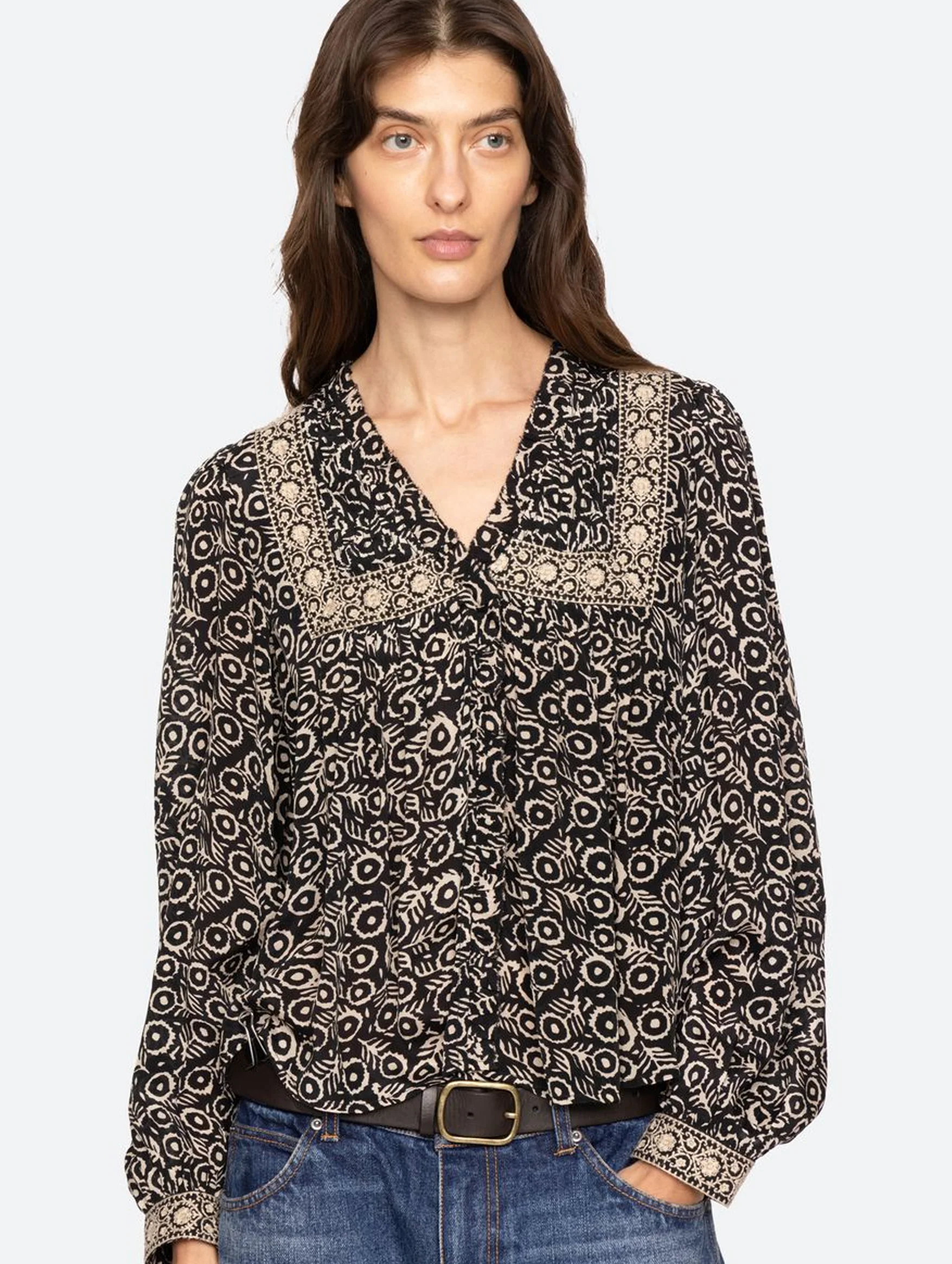 Emmeline Long Sleeve Blouse - Image 5
