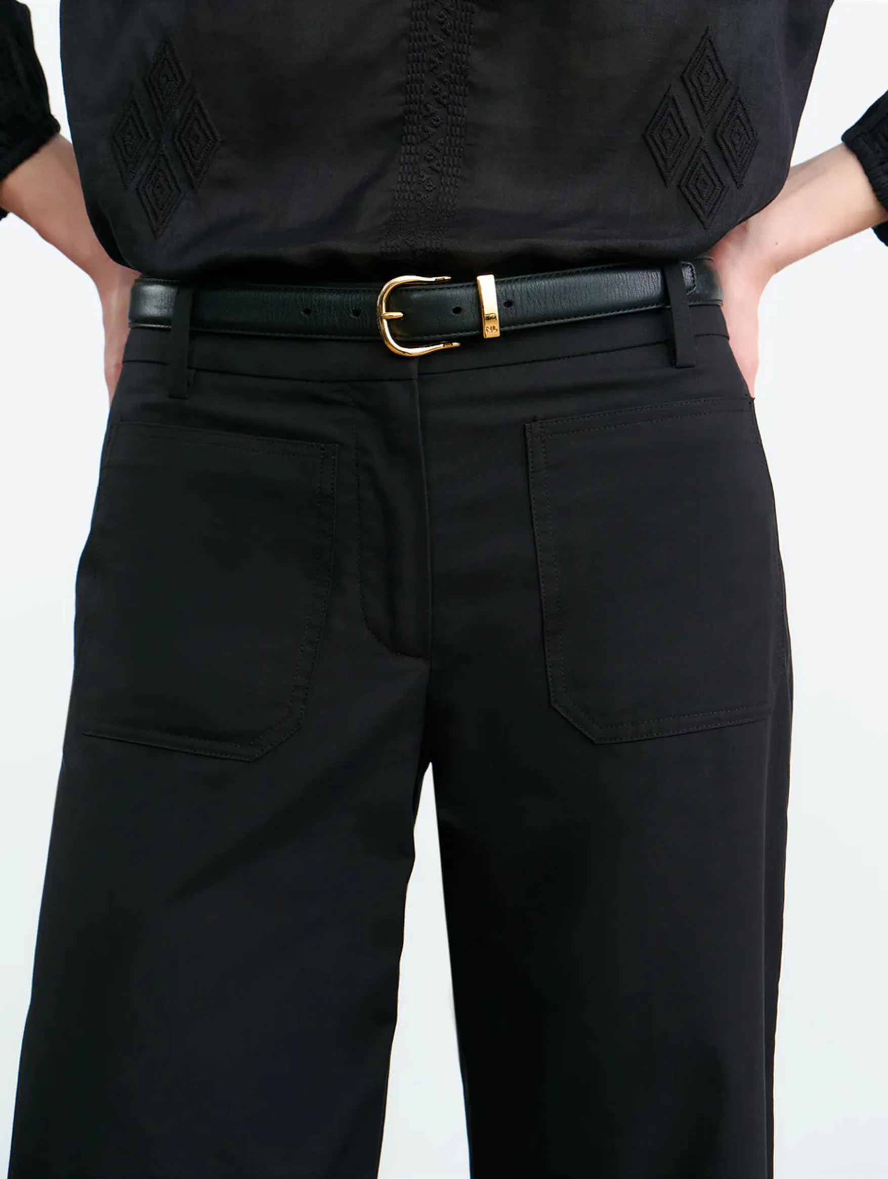 Enya Pant in Black - Image 4