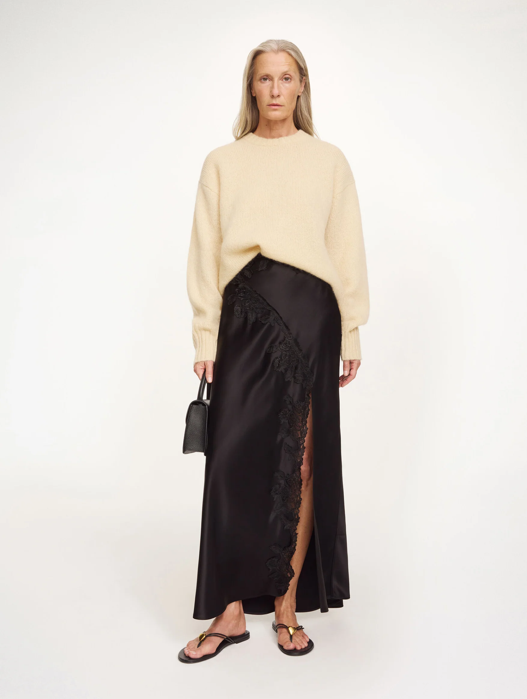Erika Maxi Skirt in Black - Image 2