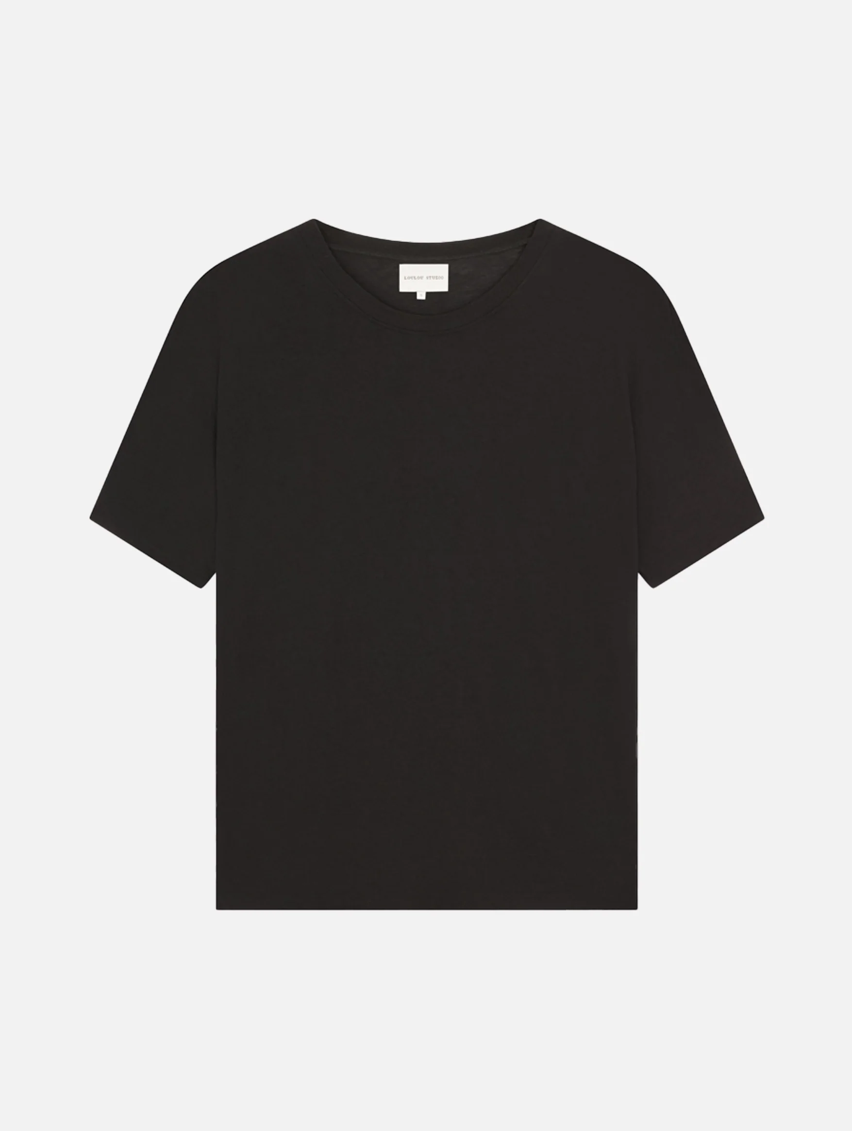 Ezra Short Sleeve Tee in Black