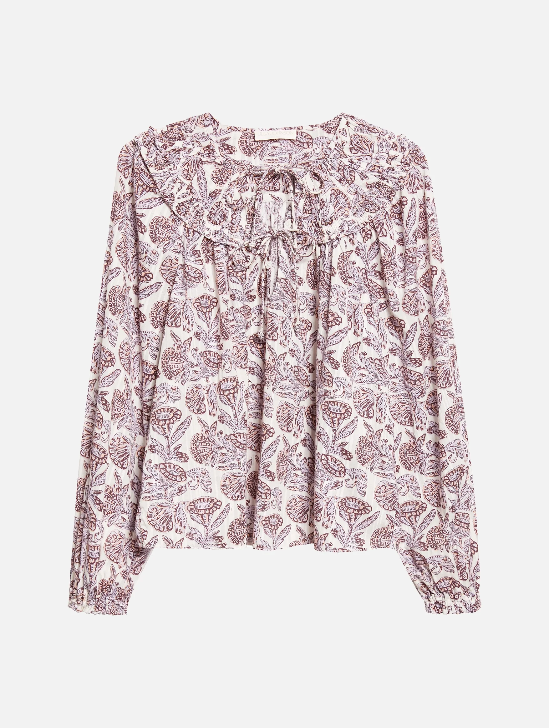 Florelle Cotton Blouse in Meadow