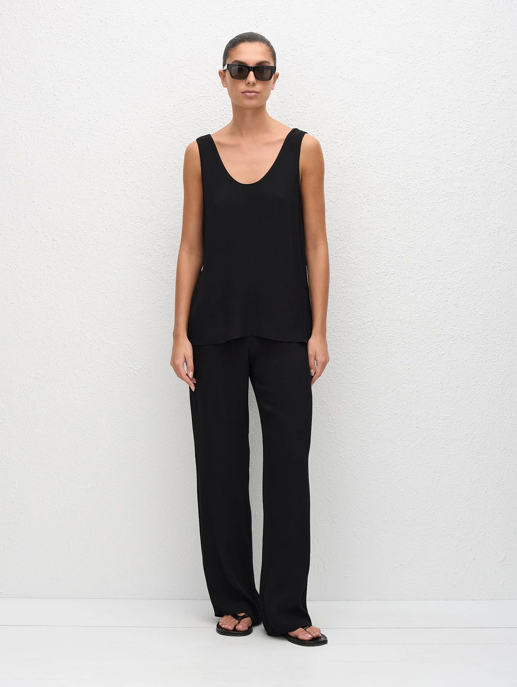 Fluid Trouser in Black - Image 2