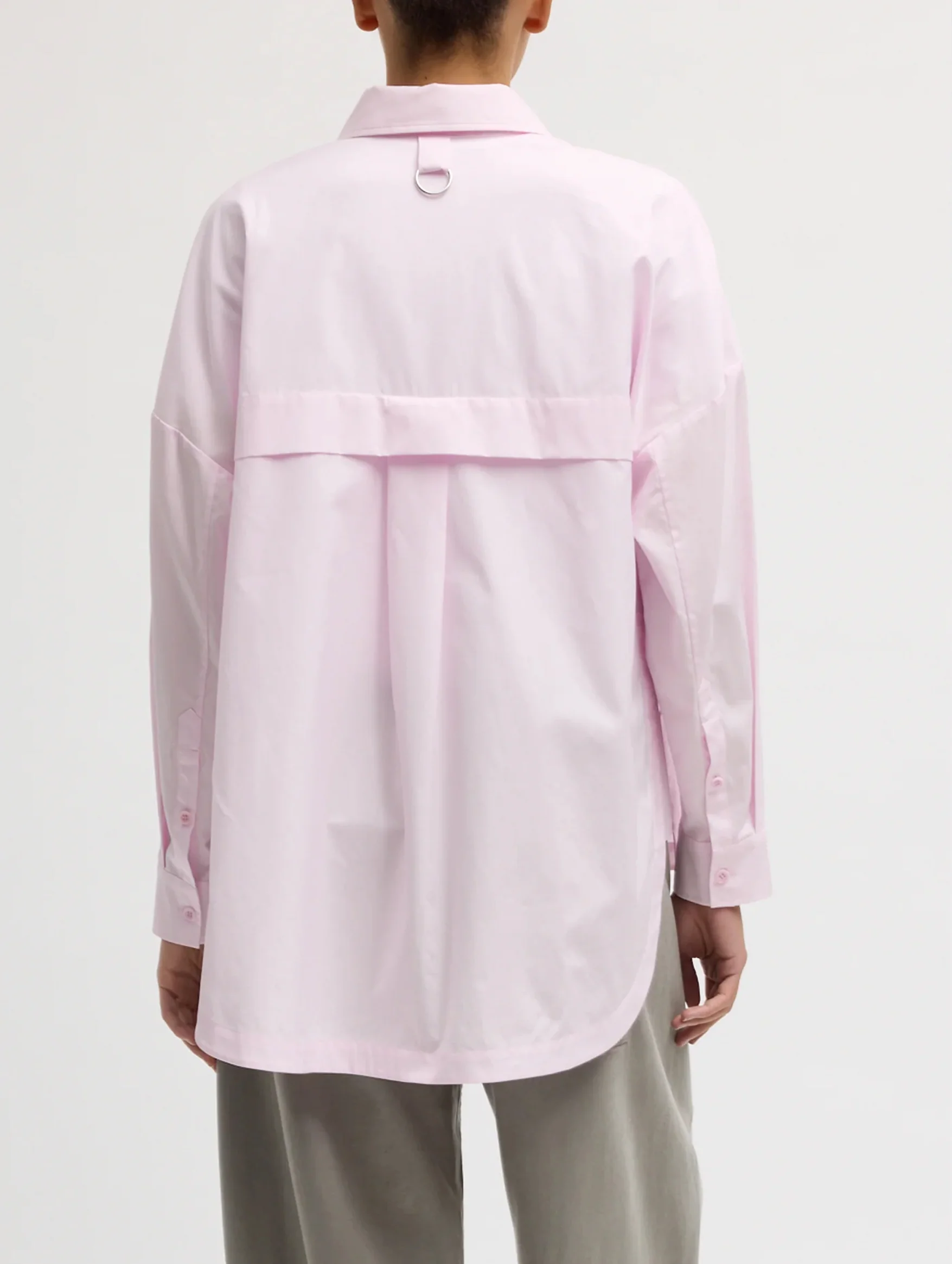 Gabe Oversized Shirt in Pink - Image 3