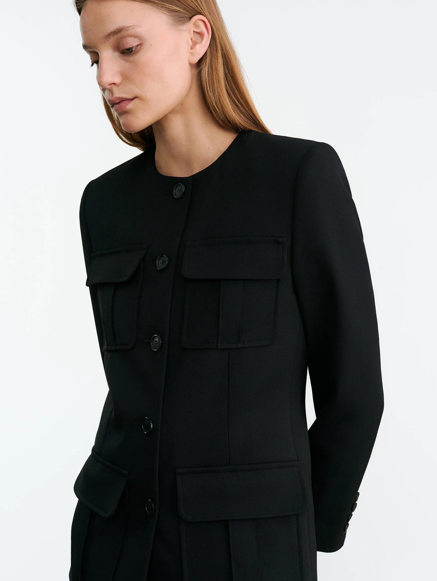 Gabriella Jacket in Black - Image 4