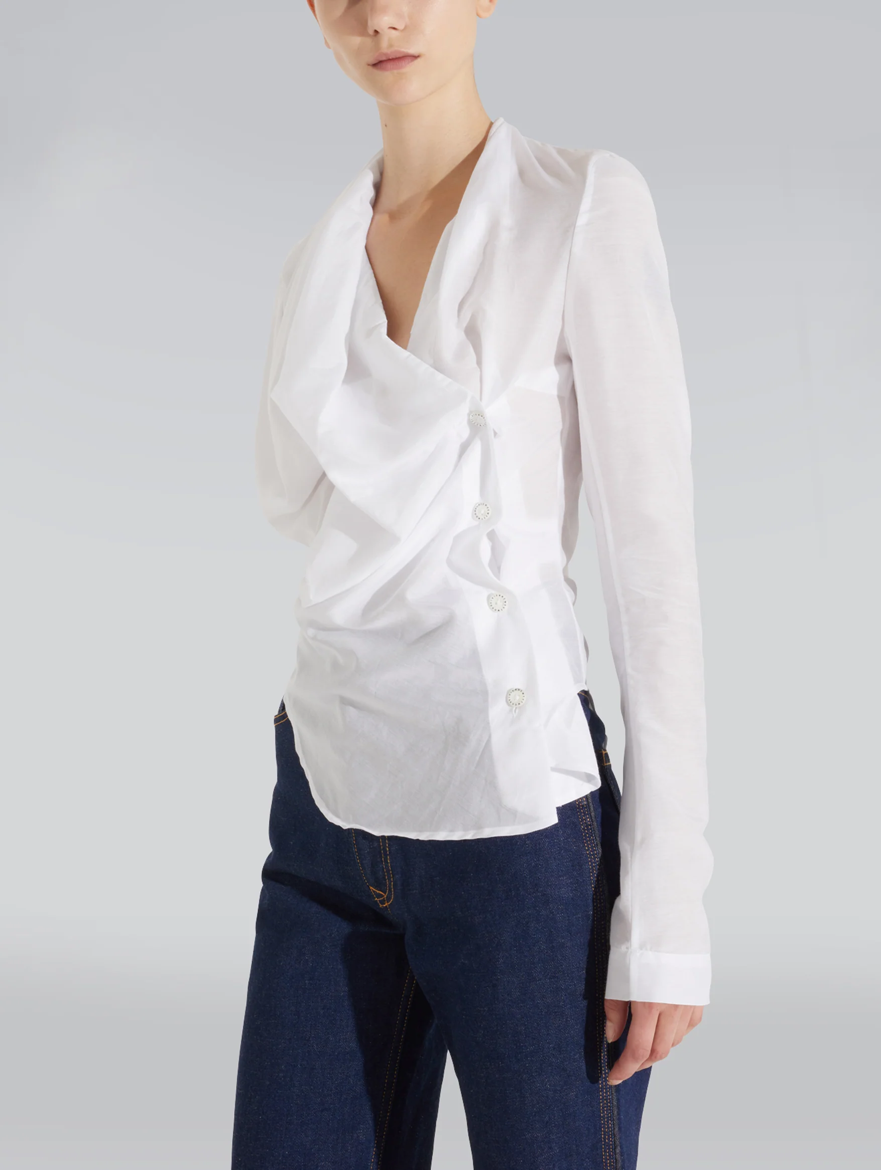 Galatea Shirt In White - Image 4