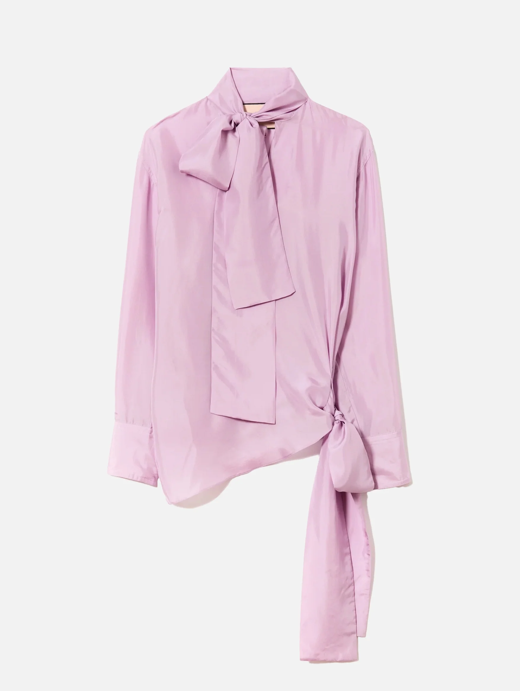 Haboutai Silk Shirt in Wisteria