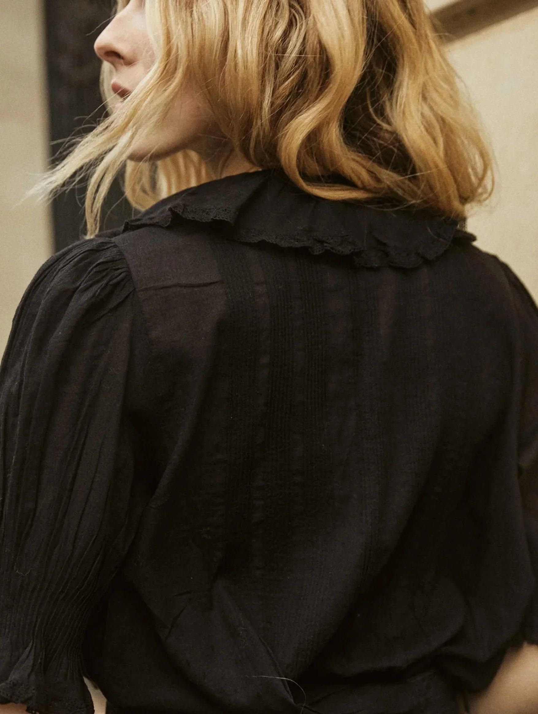 Henri Cotton Top in Black - Image 6