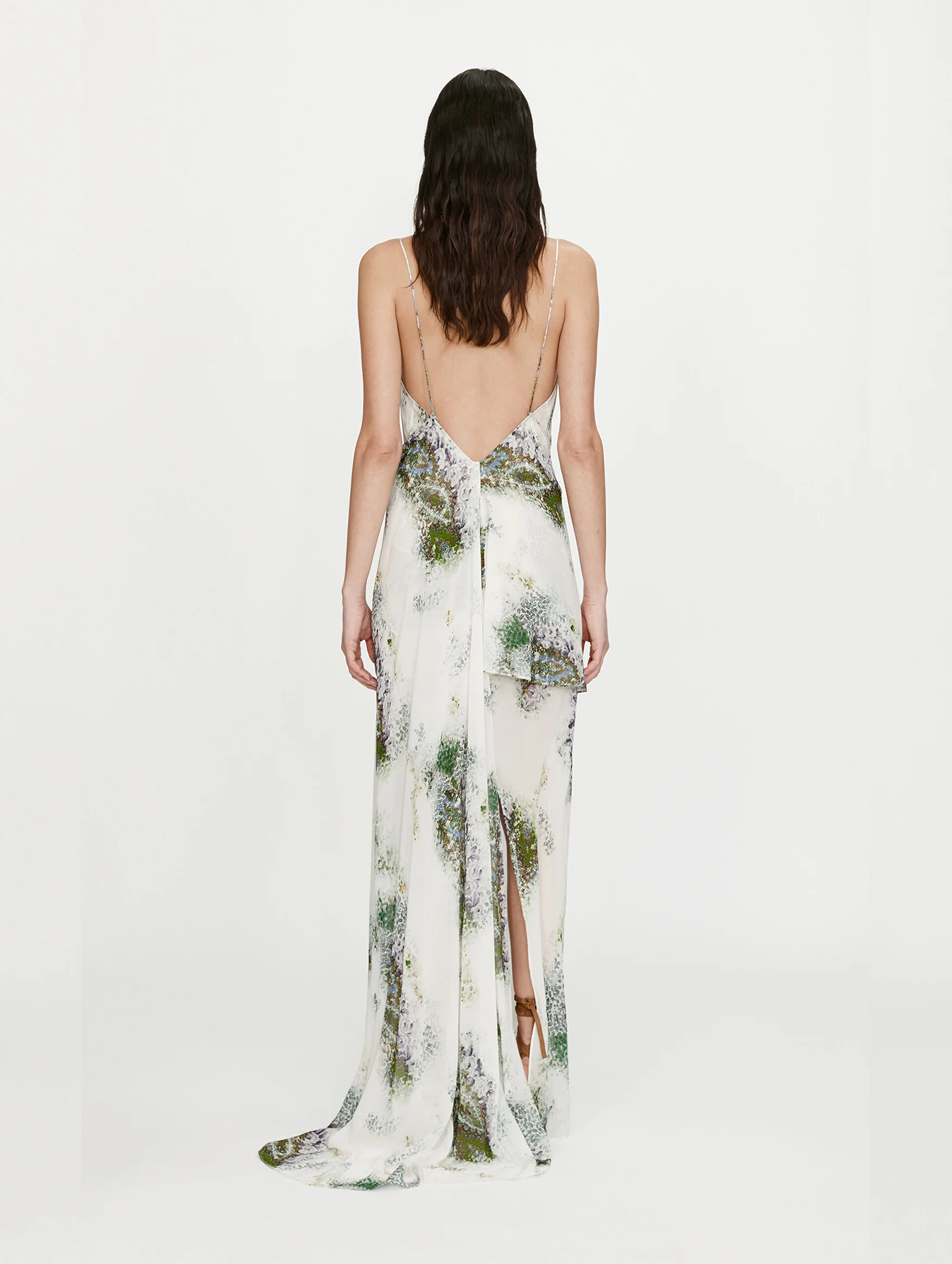 Hip Slip Dress in Absence Print - Image 4