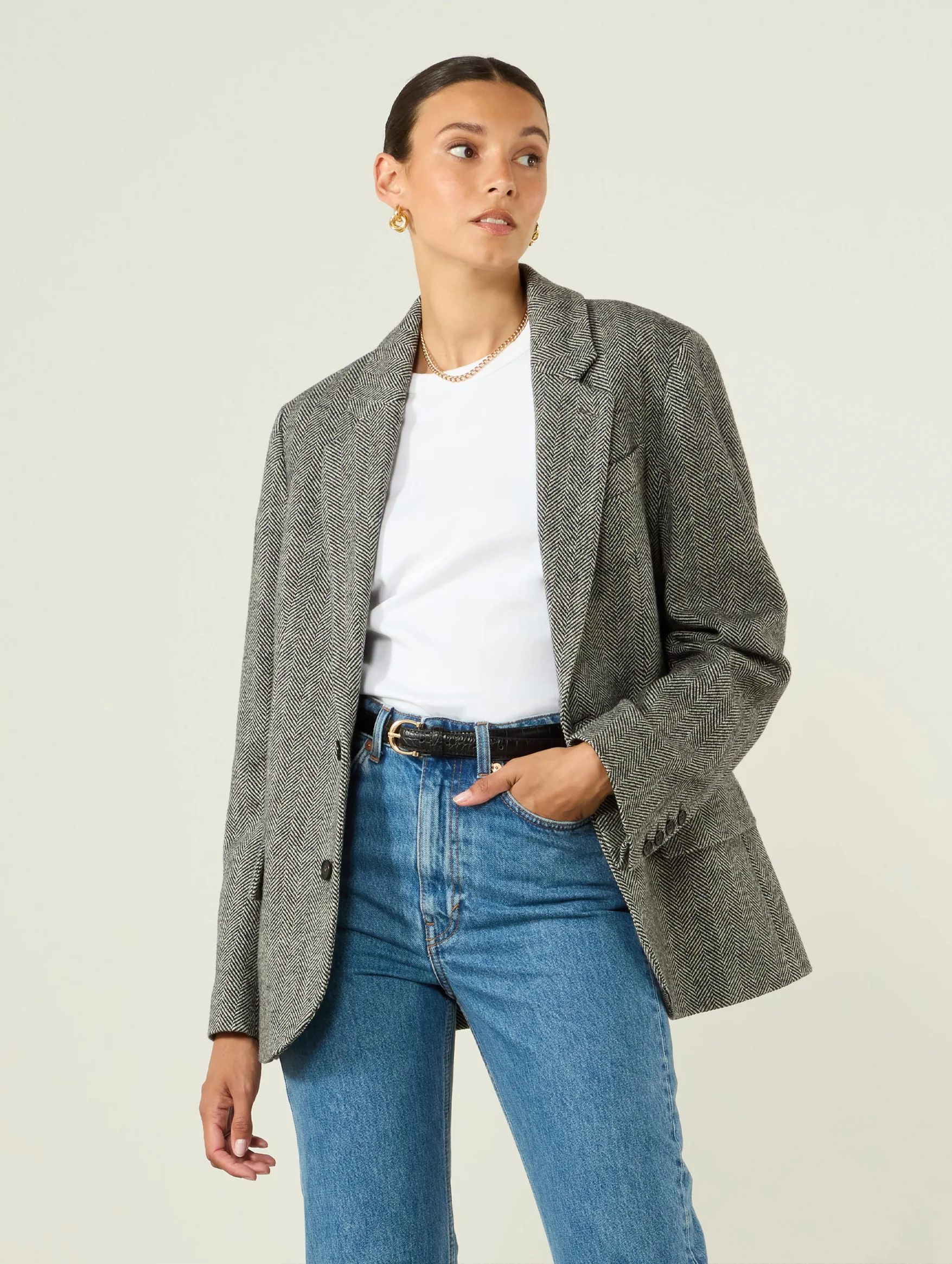 Hutton Blazer in Grey - Image 2