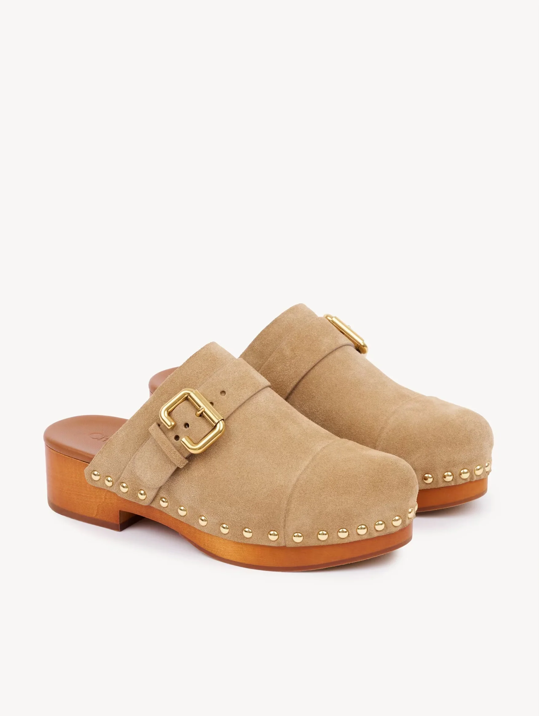 Jeannette Clog in Desert Sand - Image 3