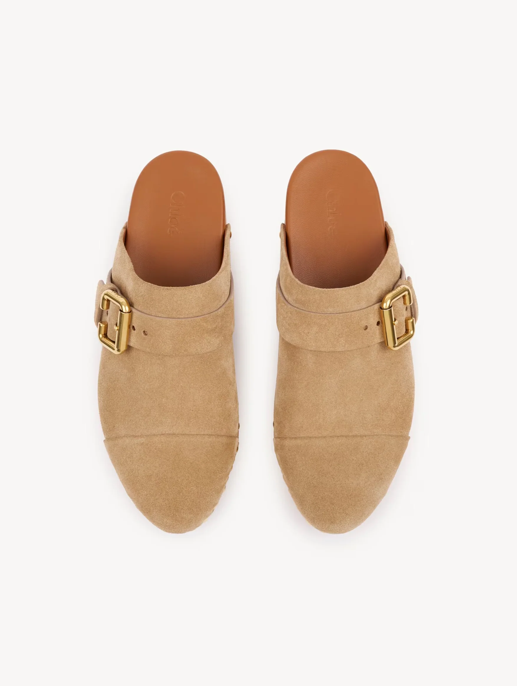 Jeannette Clog in Desert Sand - Image 4