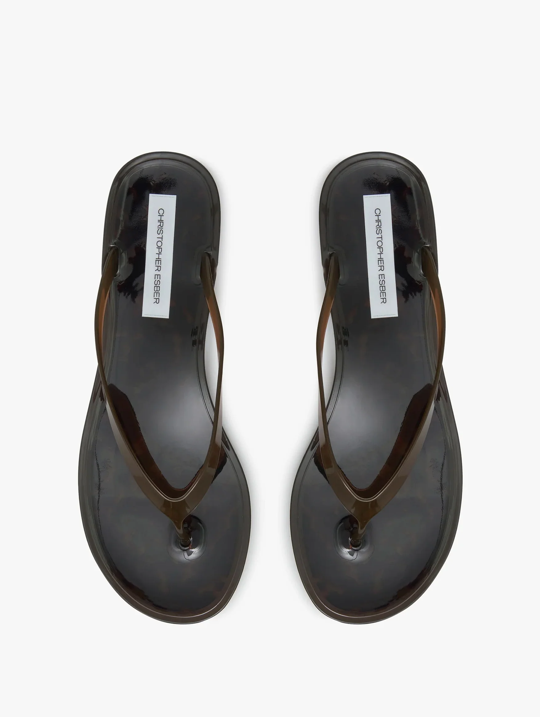 Jo Flip Flop in Tortoise - Image 4