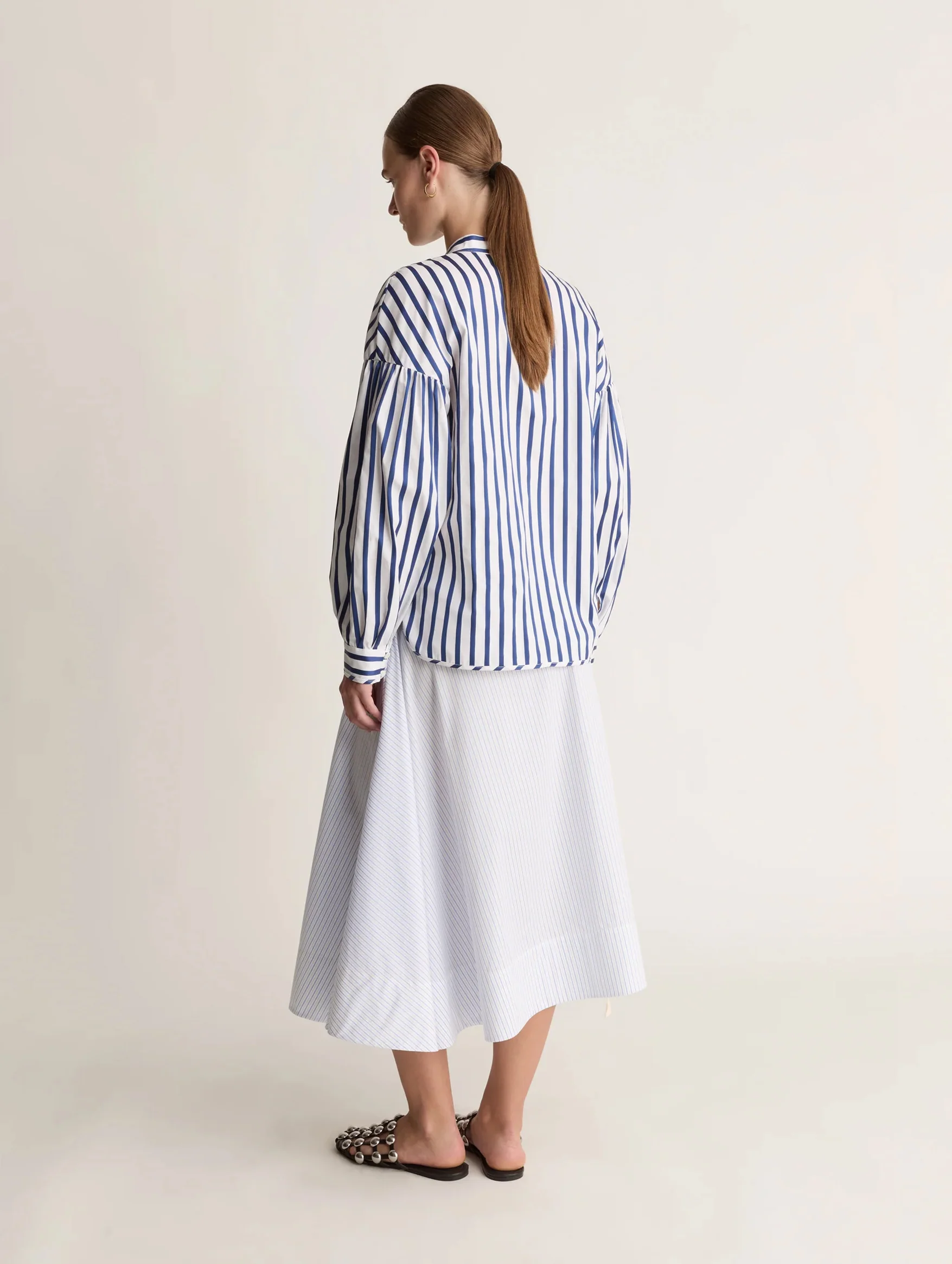 Josie Blouse in Navy - Image 4