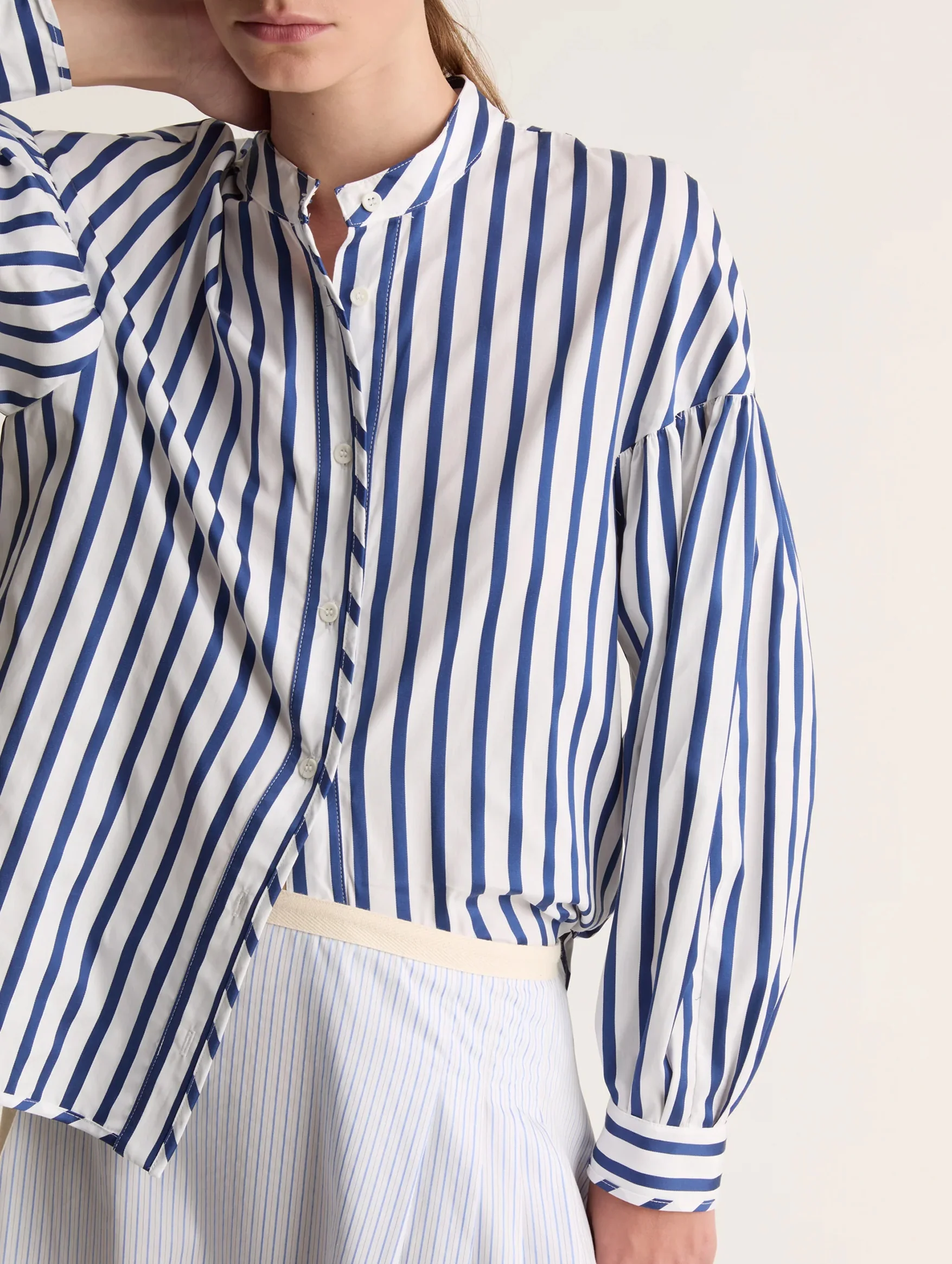 Josie Blouse in Navy - Image 5