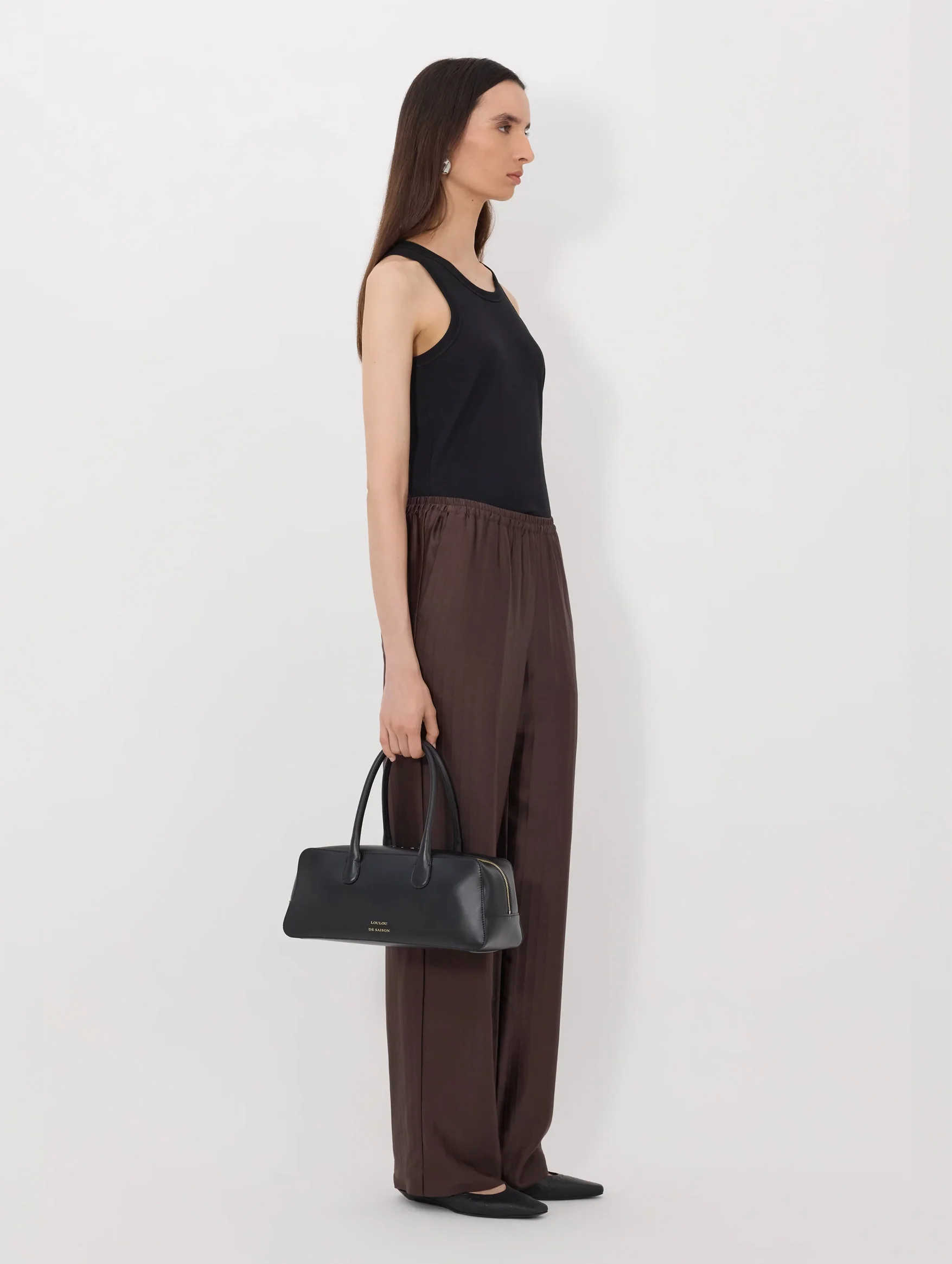 Kadala Trousers in Dark Brown - Image 3