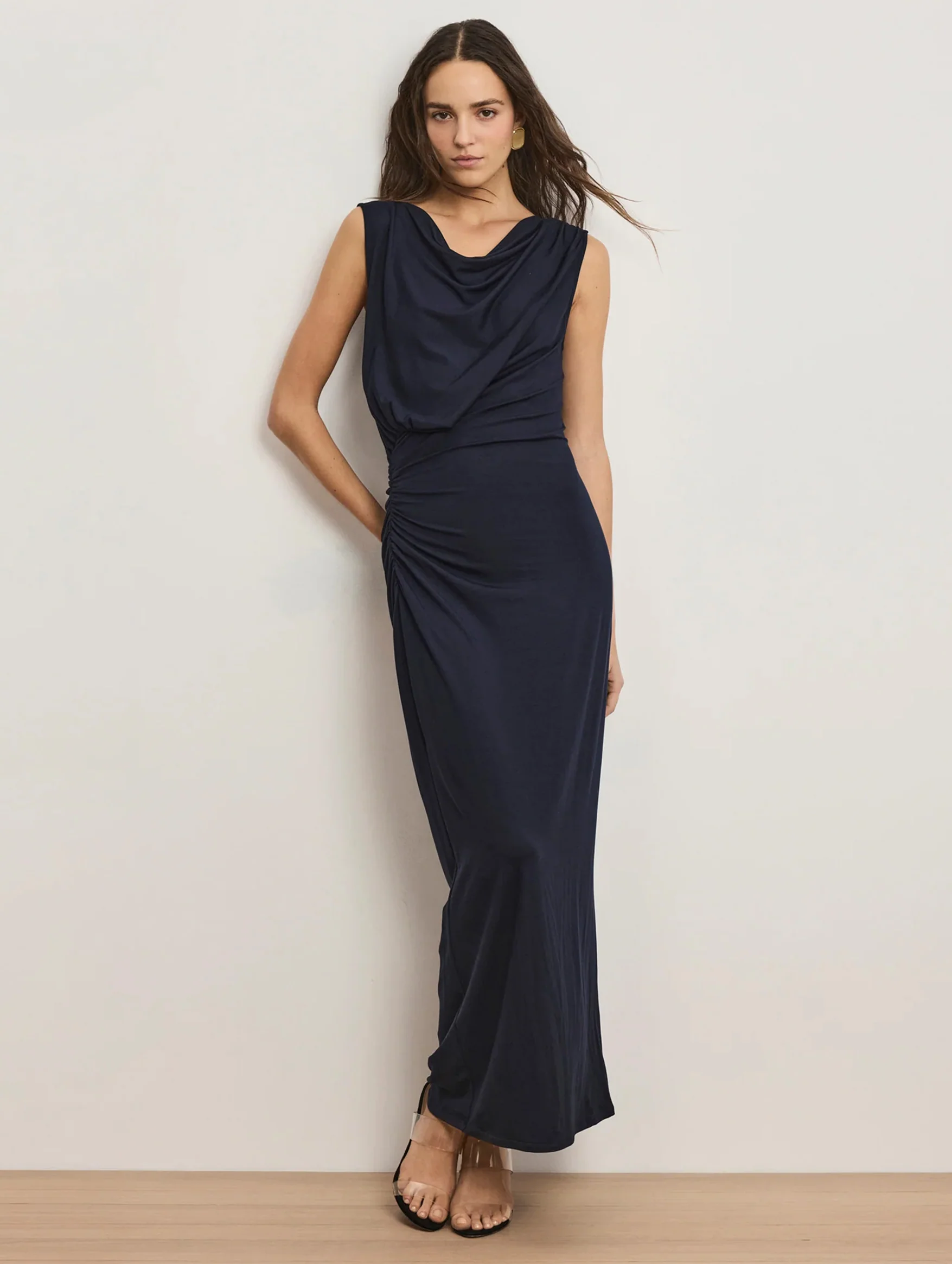Kerilyn Dress in Navy - Image 2