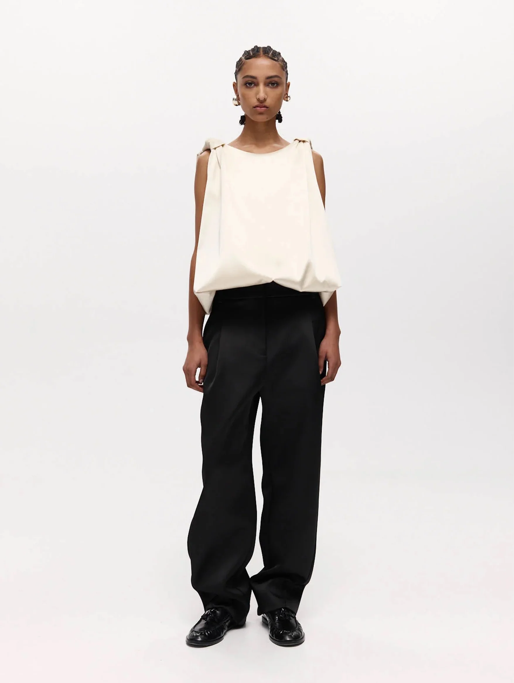 Knot Top in Ivory - Image 2