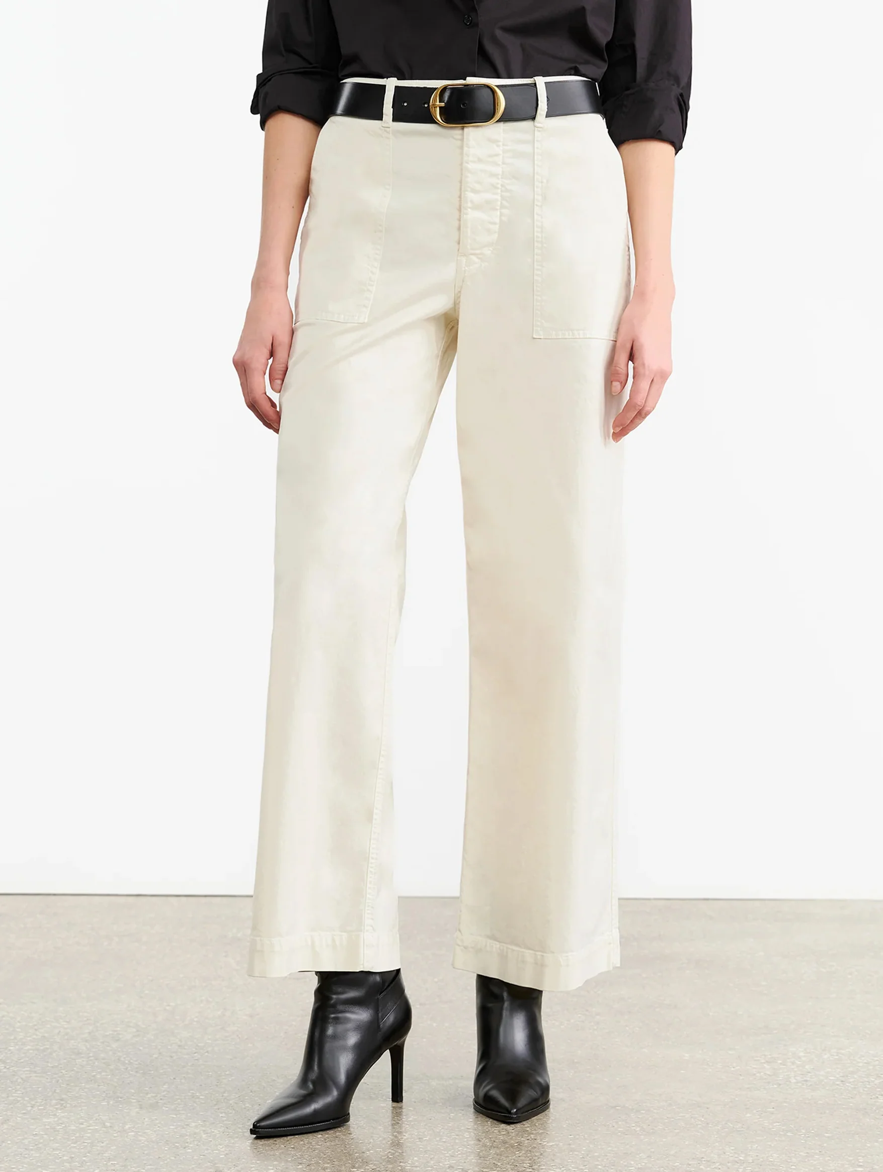 Leon Boy Pant in Stone - Image 3