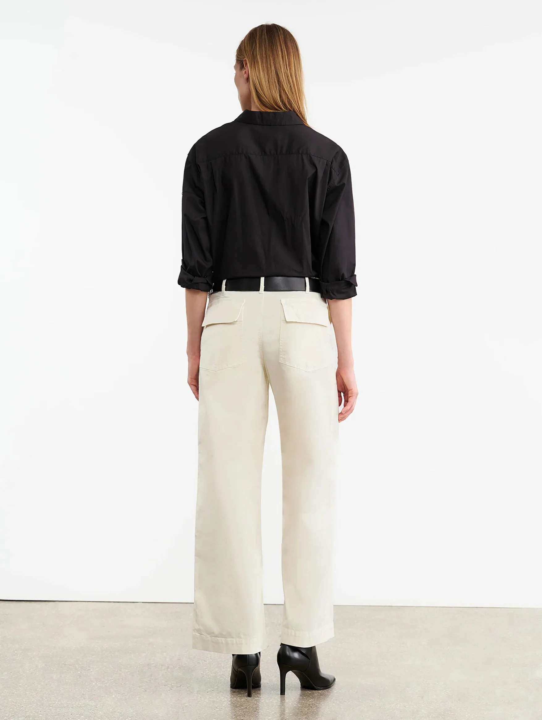 Leon Boy Pant in Stone - Image 5