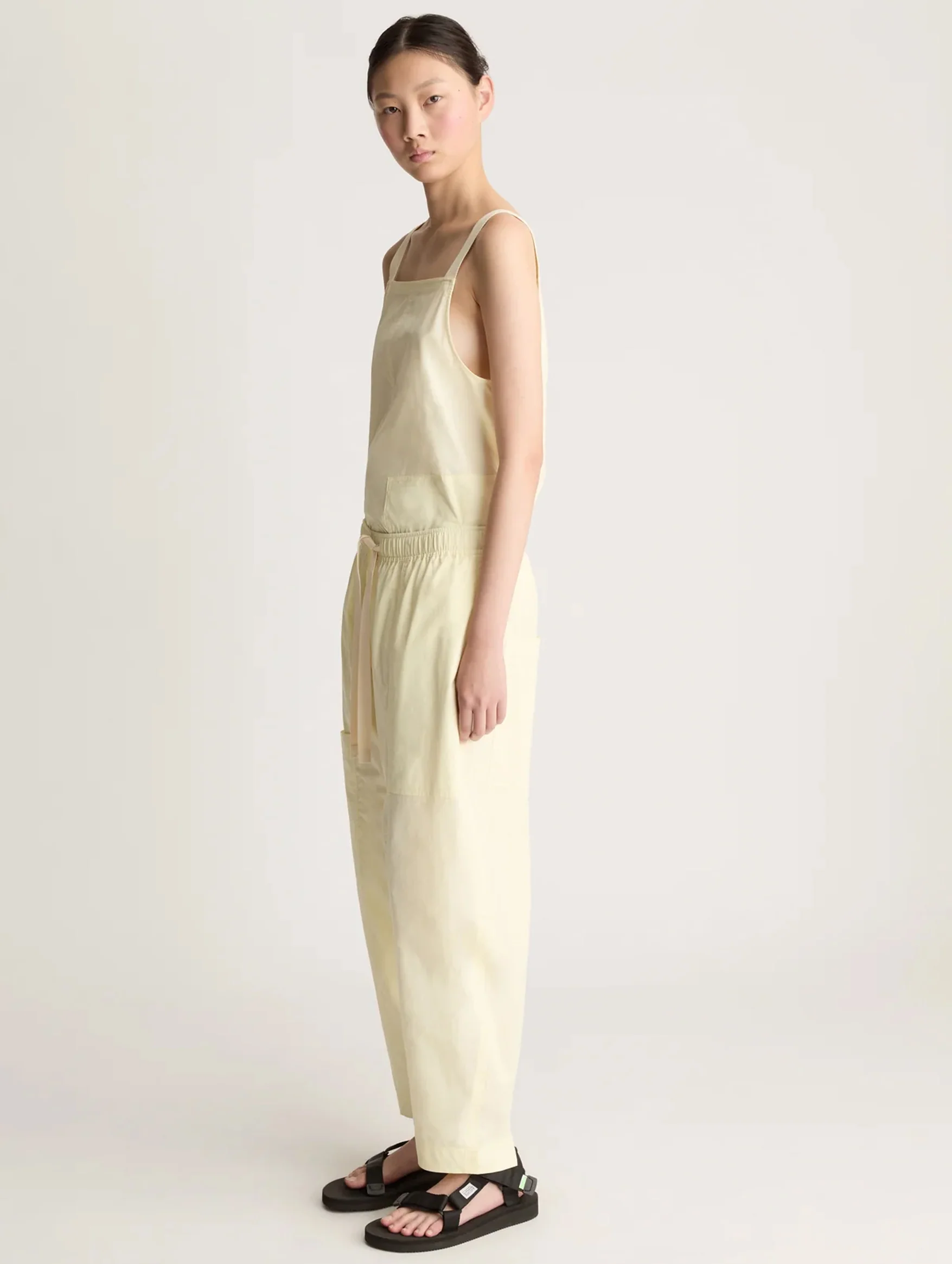LM Poplin Pant in Butter - Image 3