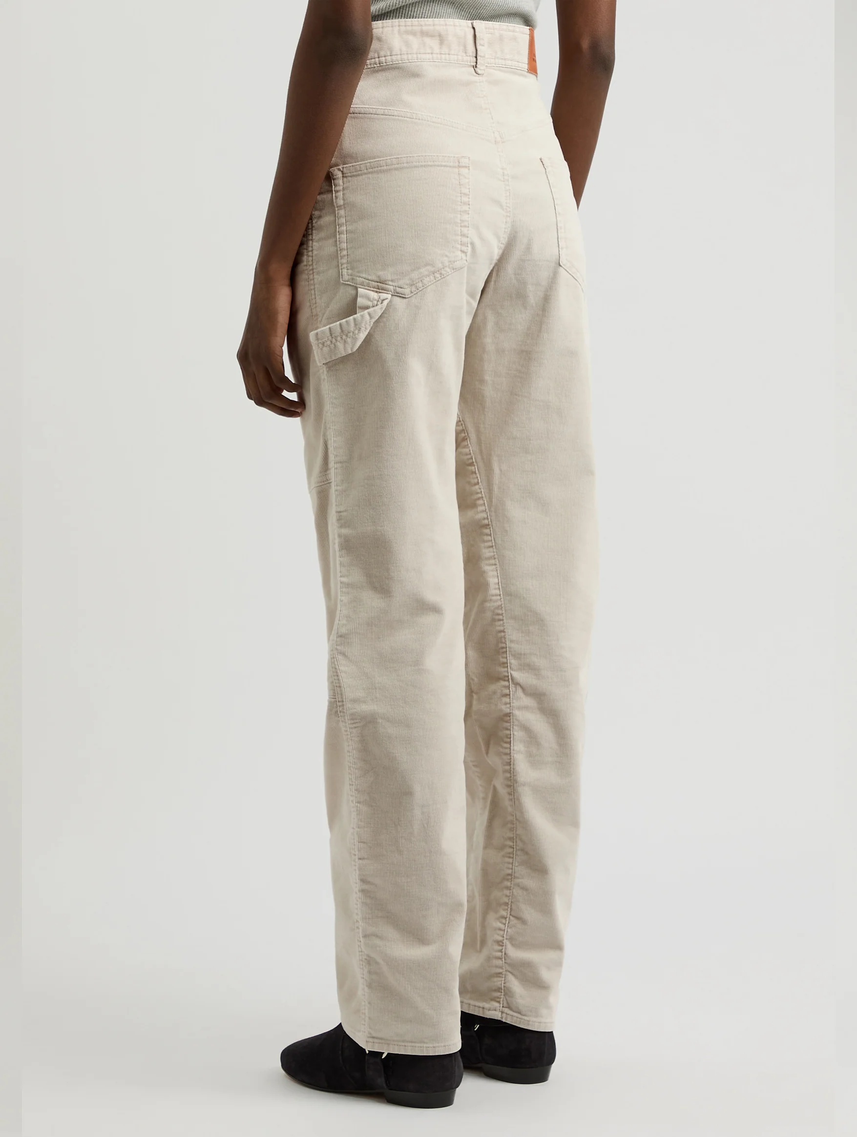 Lois Trousers in Ecru - Image 4