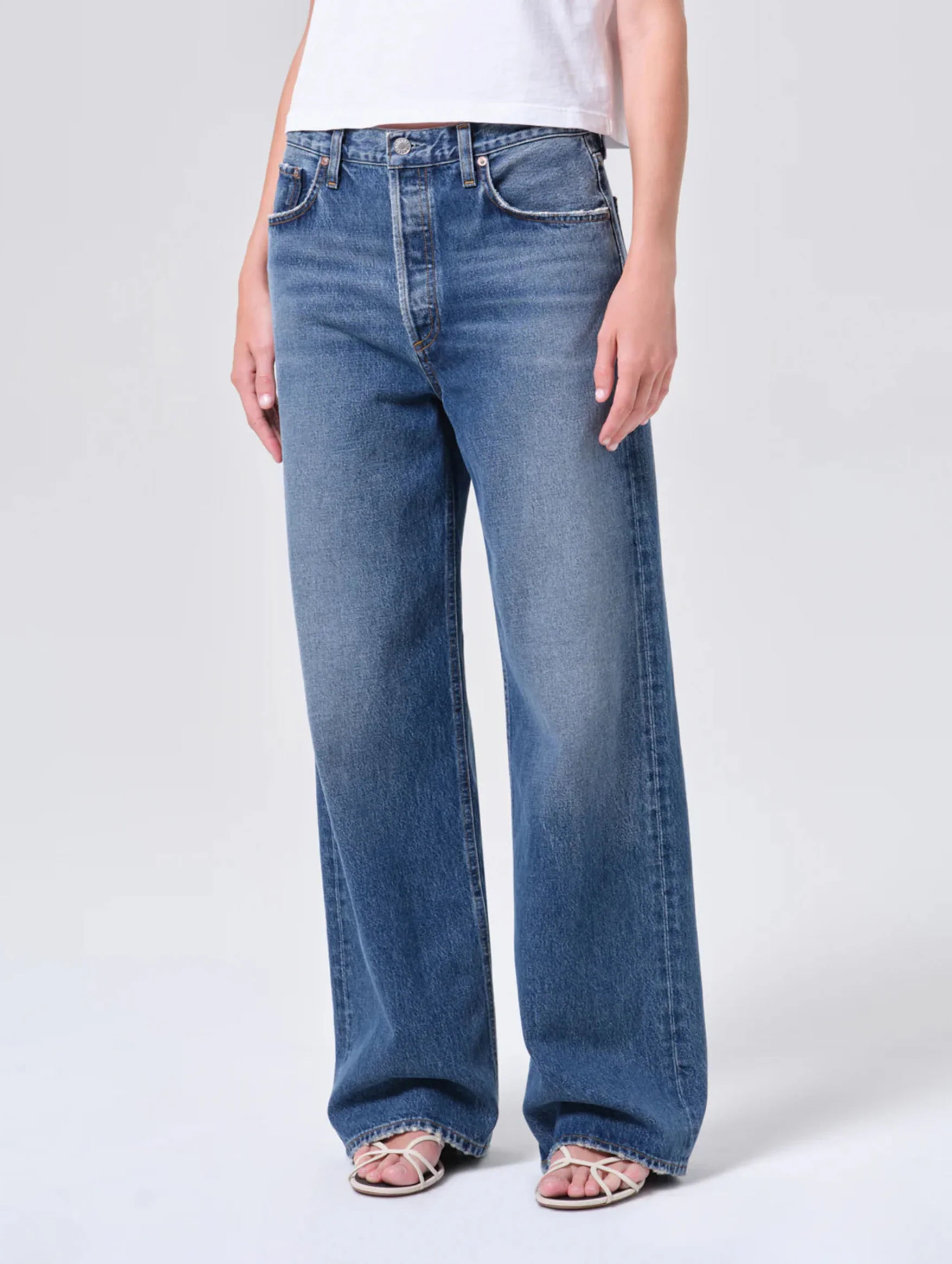 Low Slung Baggy Jean in Selection - Image 3