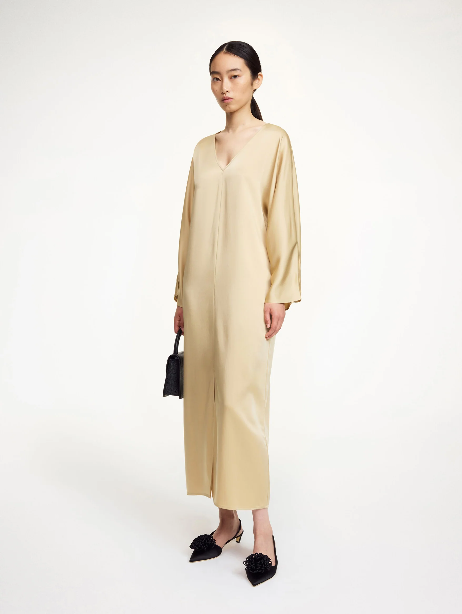 Lucina Dress in Old Beige - Image 2