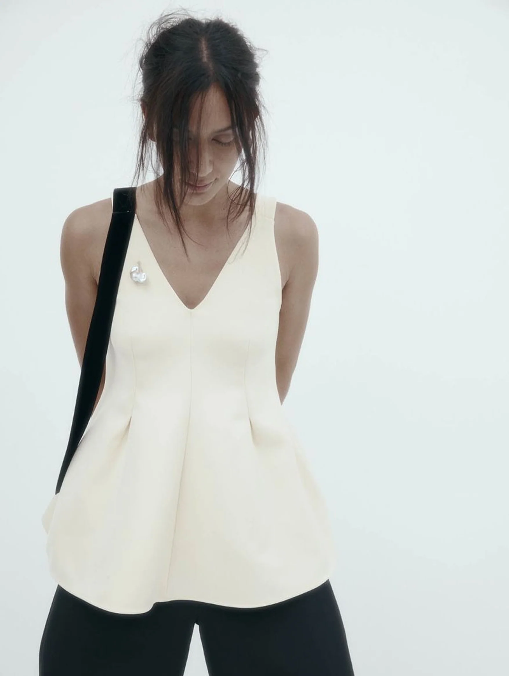 Lucinda Top in Bone - Image 4