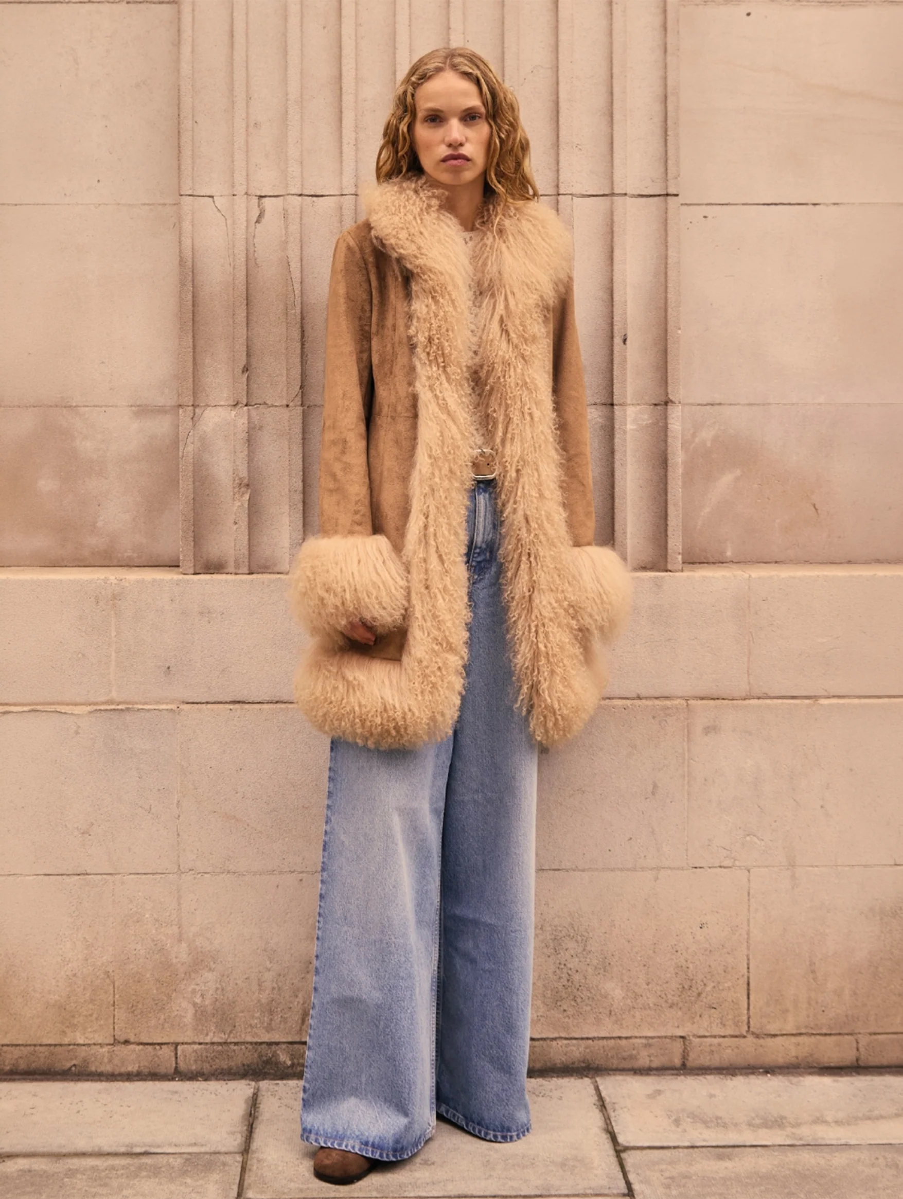 Lulu Jacket in Biscuit - Image 3
