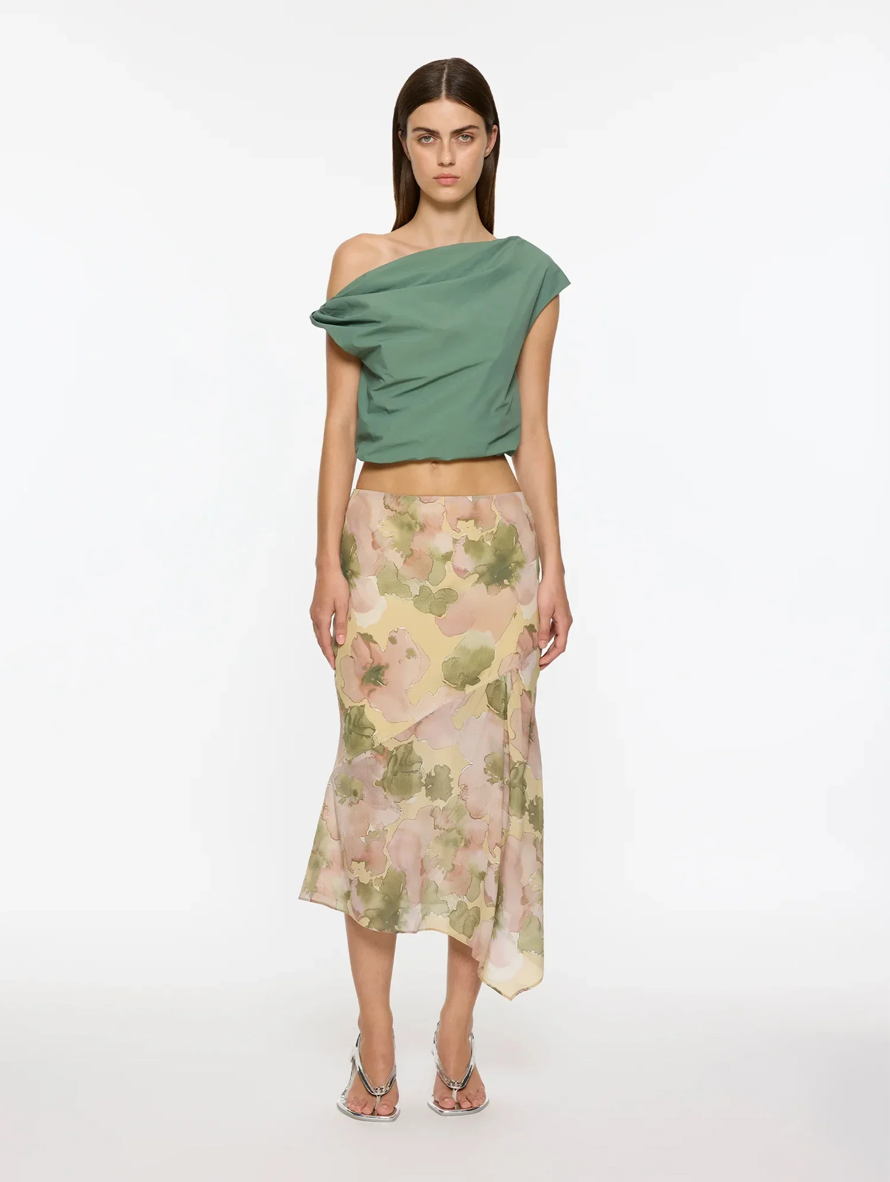 Mae Skirt in Floral Print - Image 2