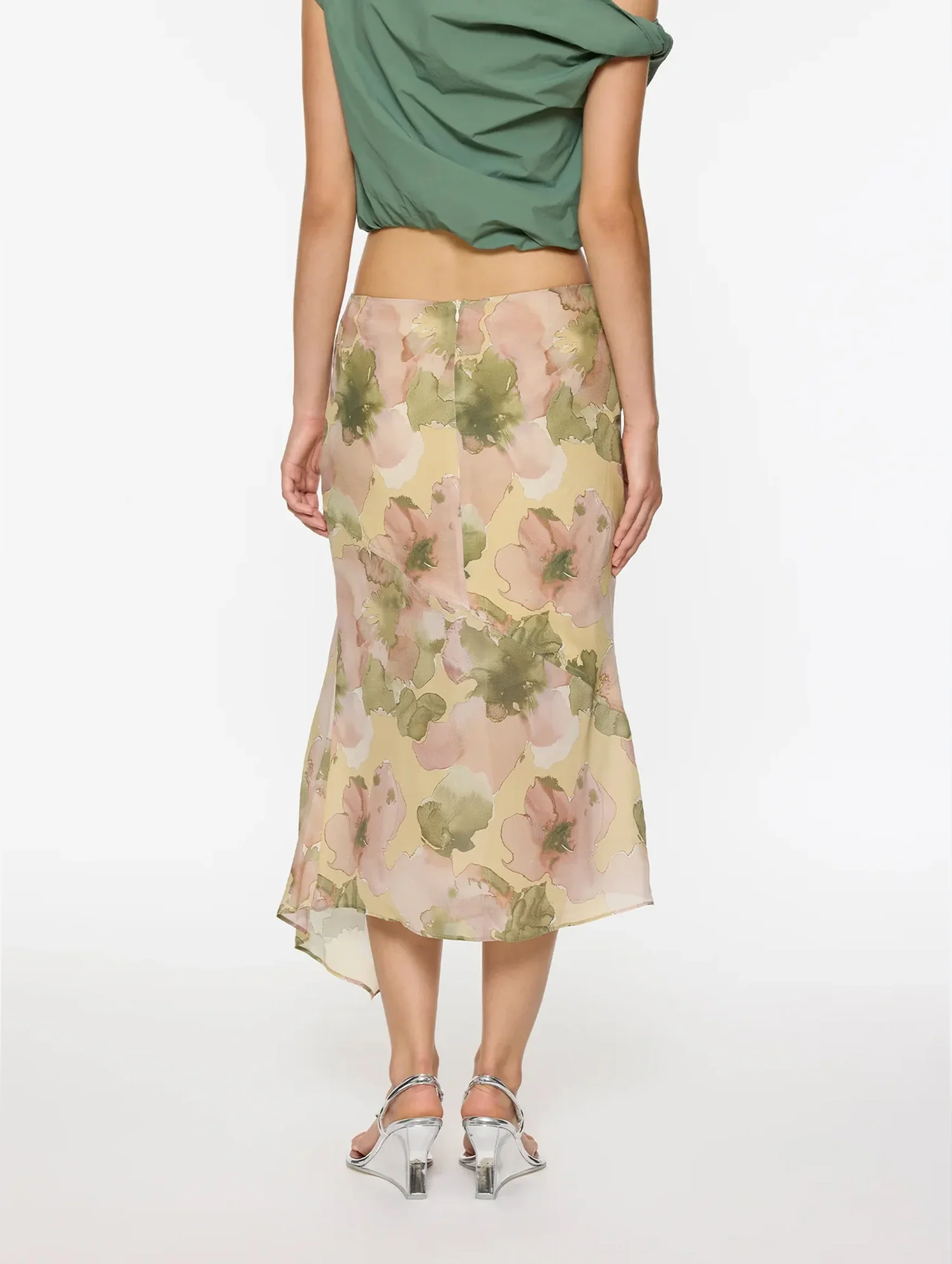 Mae Skirt in Floral Print - Image 4