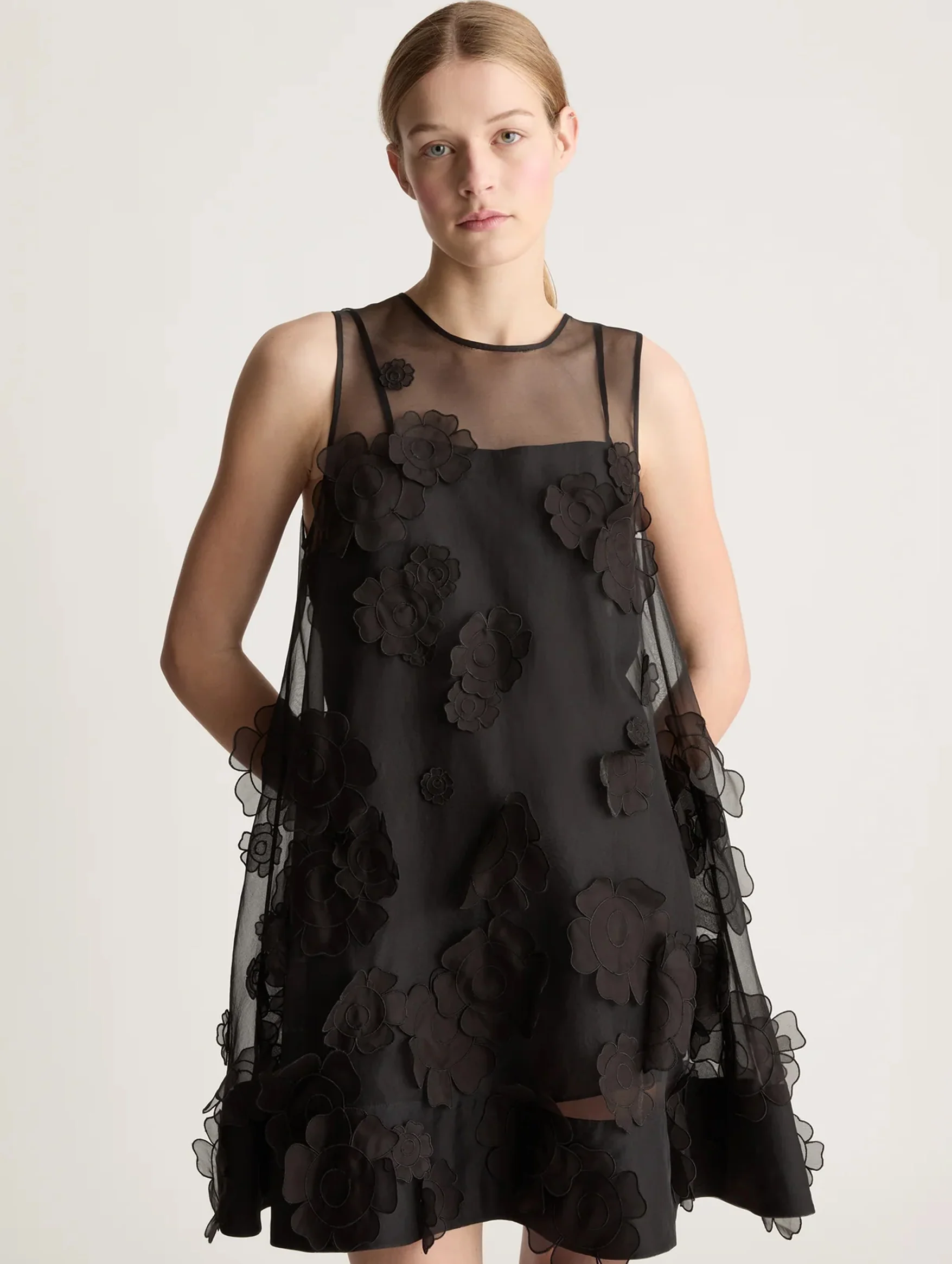 Mandy Dress in Black - Image 3