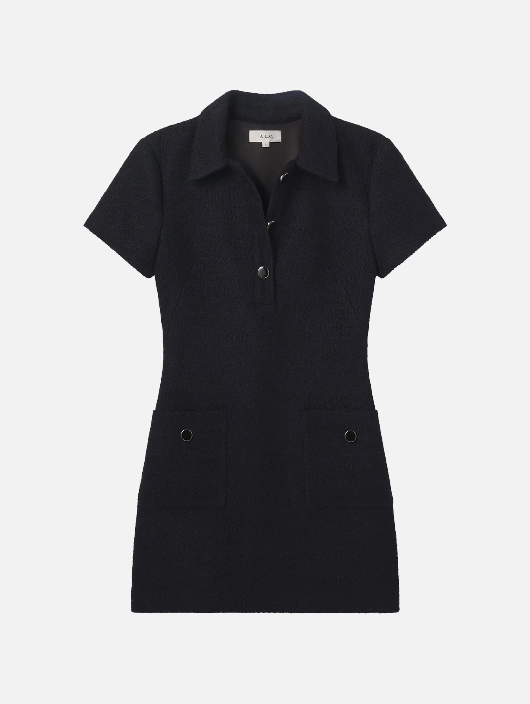 Marcie Dress in Deep Navy