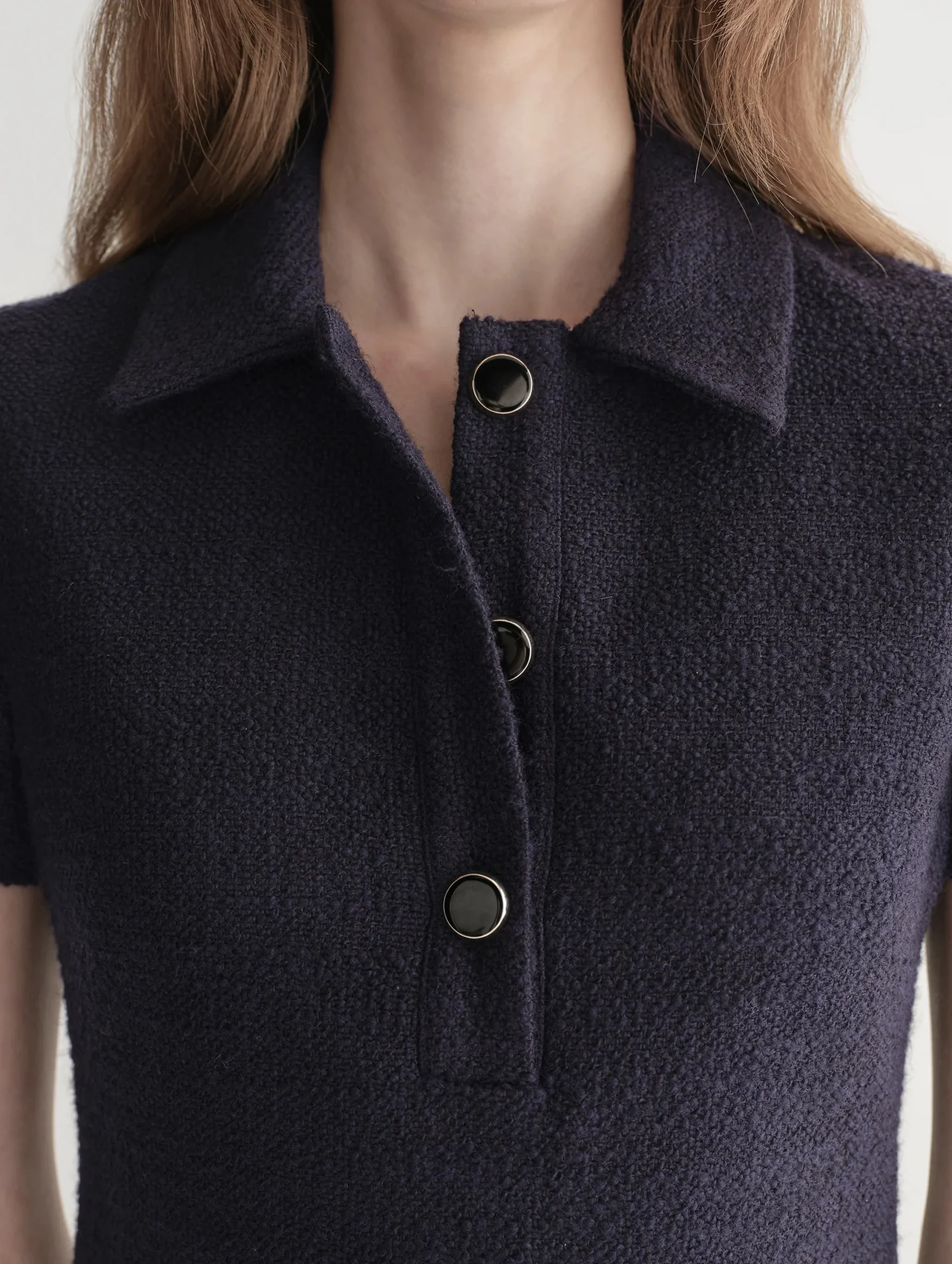 Marcie Dress in Deep Navy - Image 3
