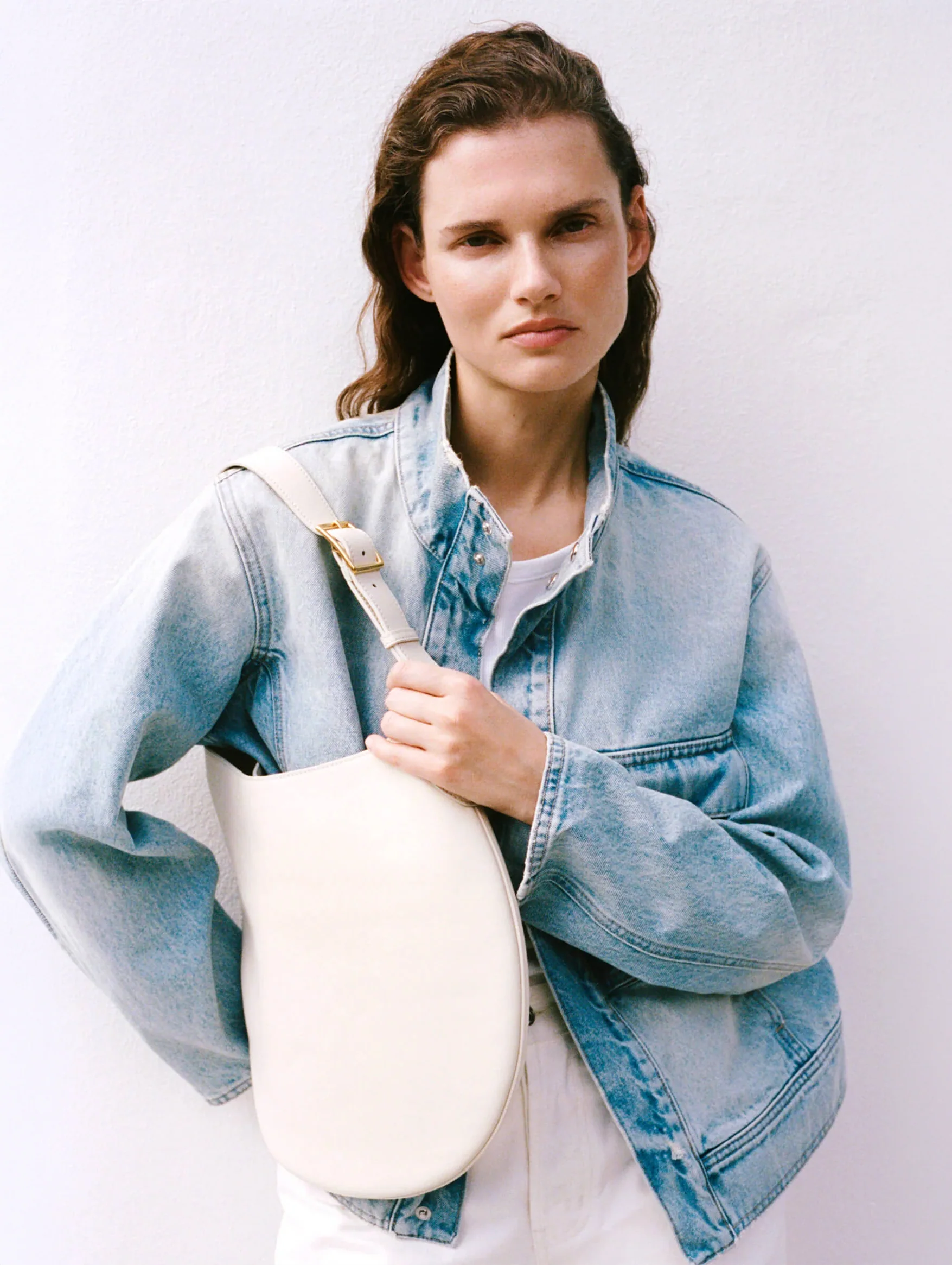 Marilou Denim Jacket in Alice Wash - Image 6