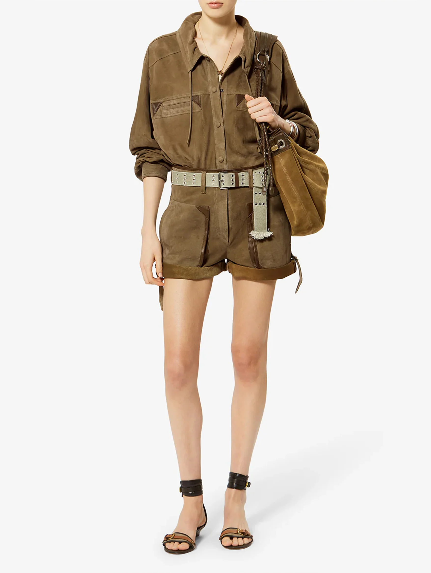 Marline Shorts in Bronze - Image 3
