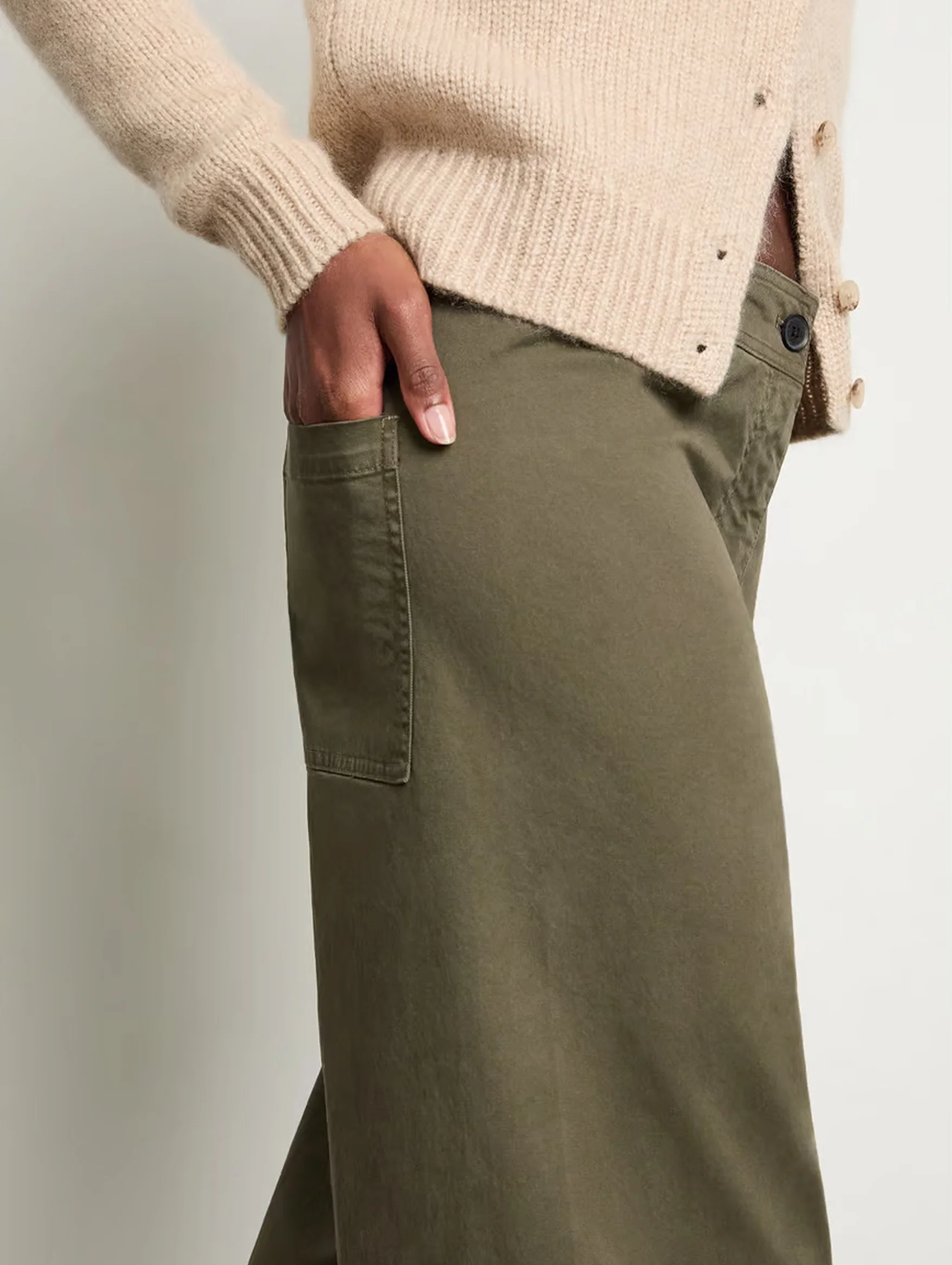 Megan Pant in Loden - Image 3