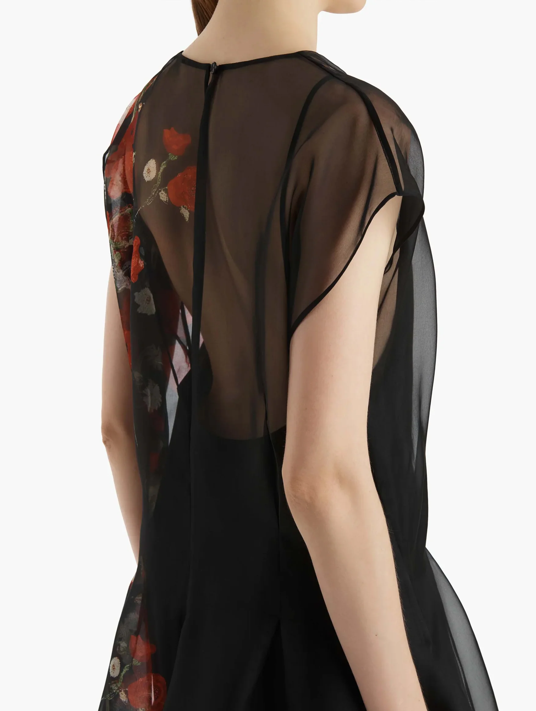 Merith Dress in Black and Red - Image 5