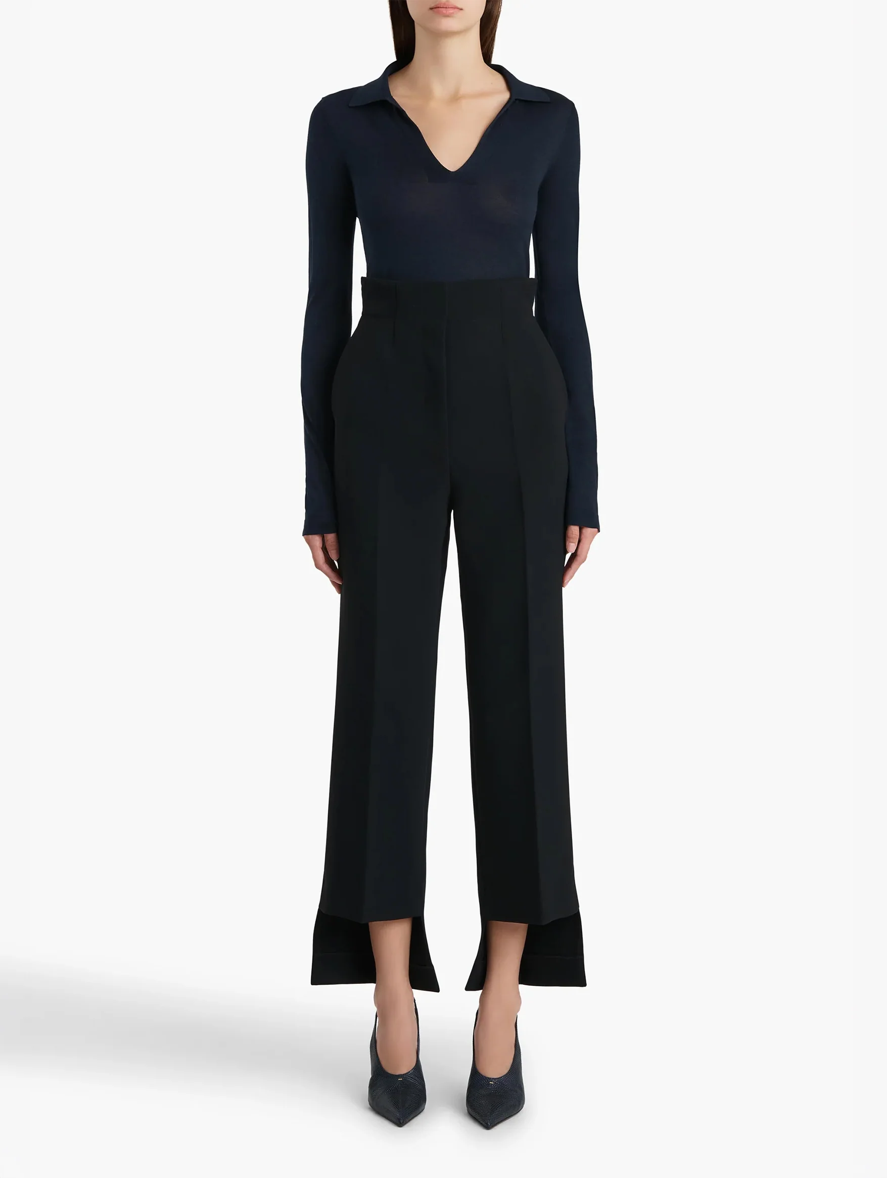 Mikel Top in Midnight Navy - Image 2