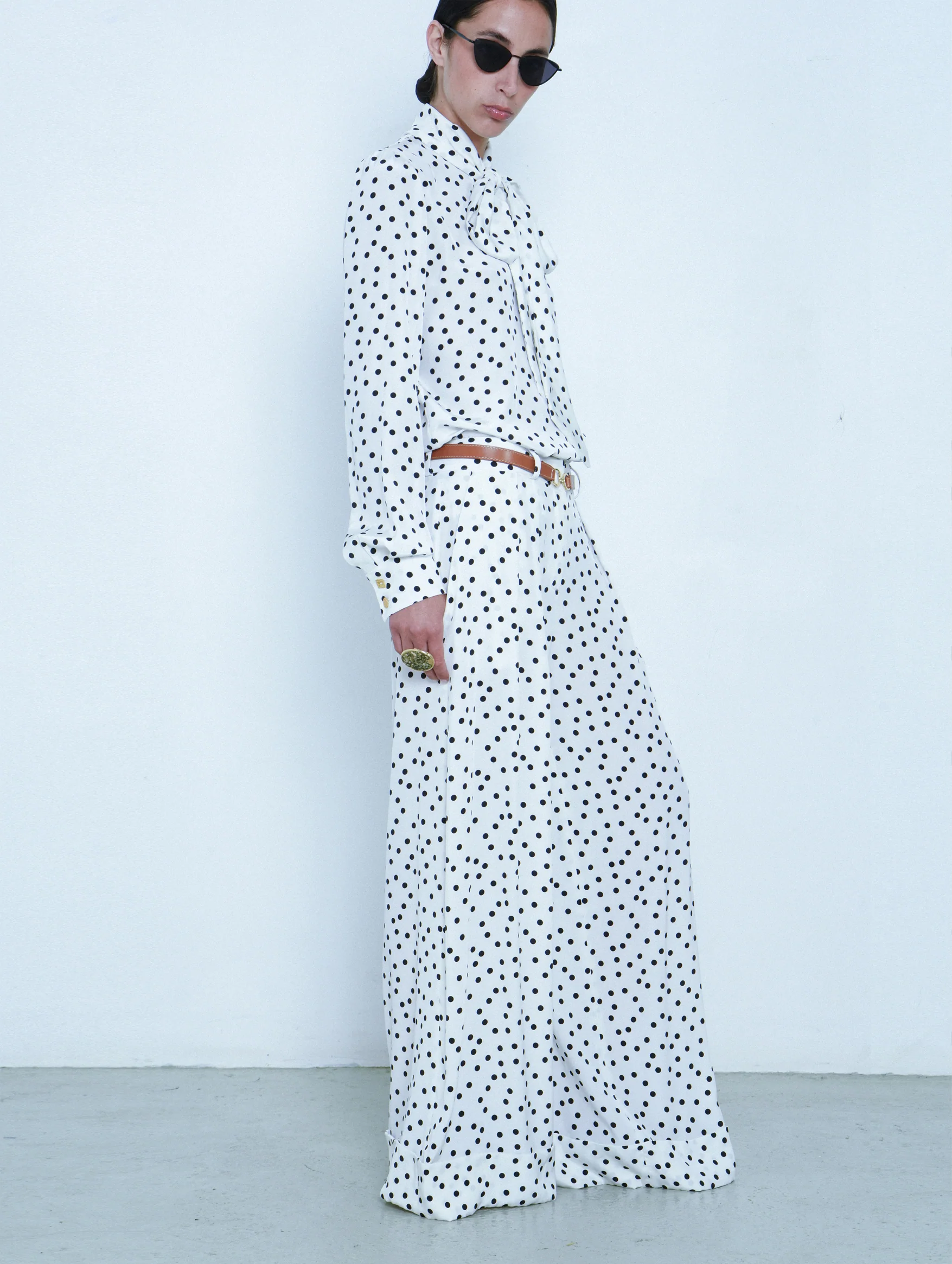 Mila Pants in Polka Dots - Image 3