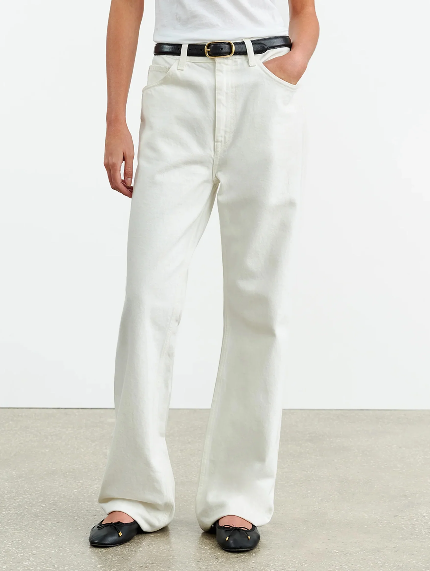 Mitchell Jean in Cream - Image 3