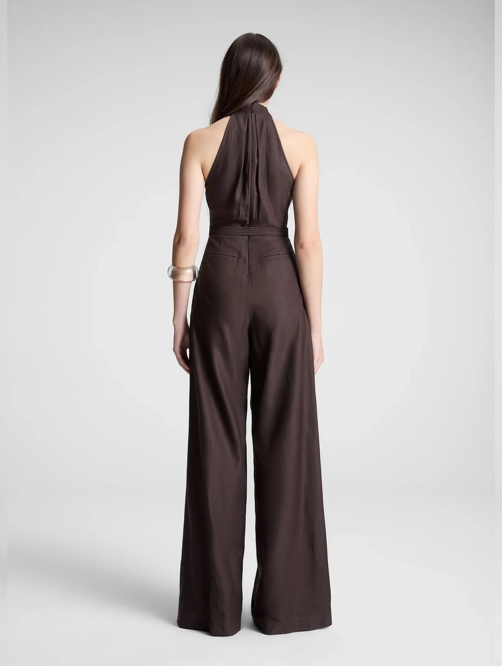 Murphy Jumpsuit in Dark Carob - Image 6