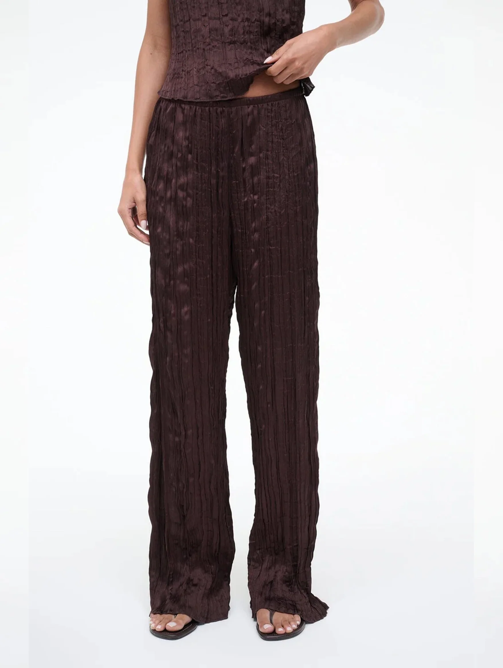 Nami Pant in Earth - Image 3